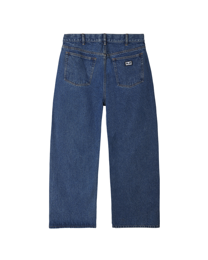 BIGWIG BAGGY DENIM - STONE WASH INDIGO