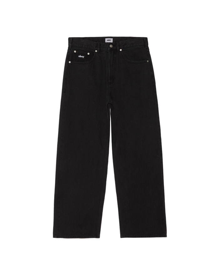 BIGWIG BAGGY DENIM - WASHED BLACK
