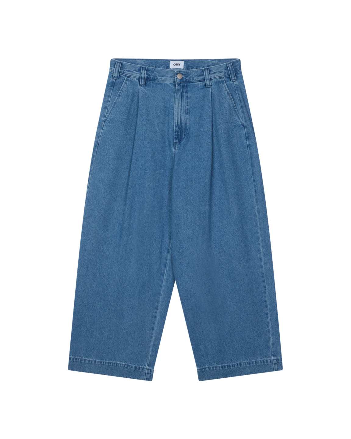OLIVER DENIM PLEATED PANT