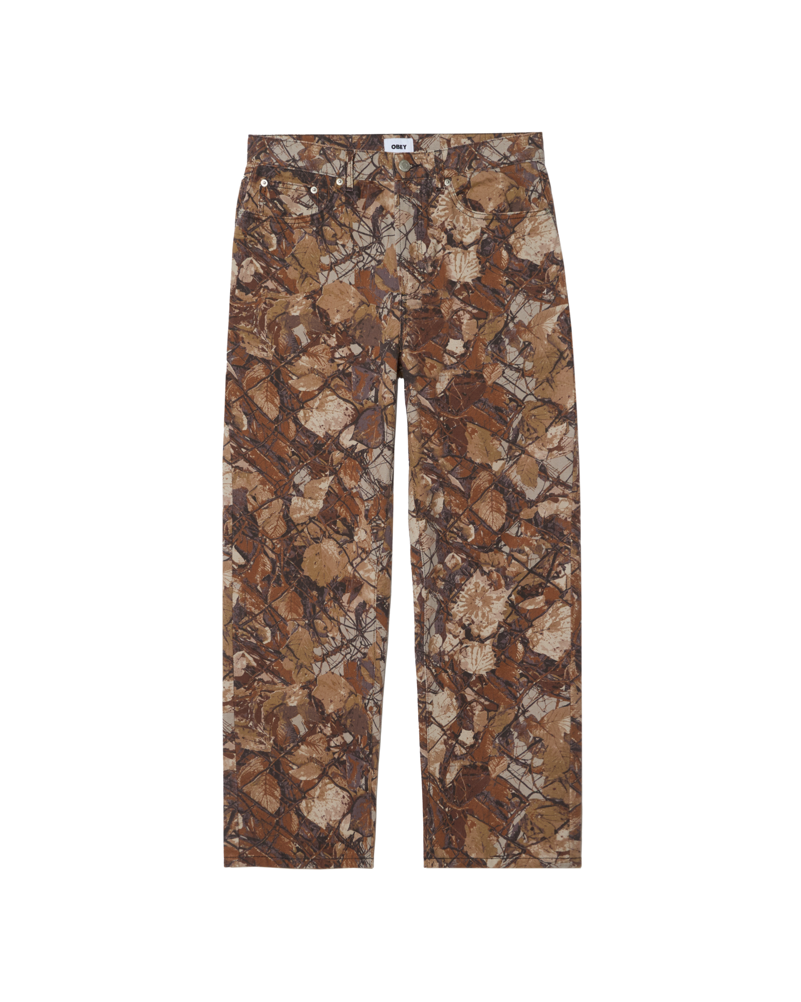 CLASSIC BAGGY DENIM - FENCE CAMO MULTI