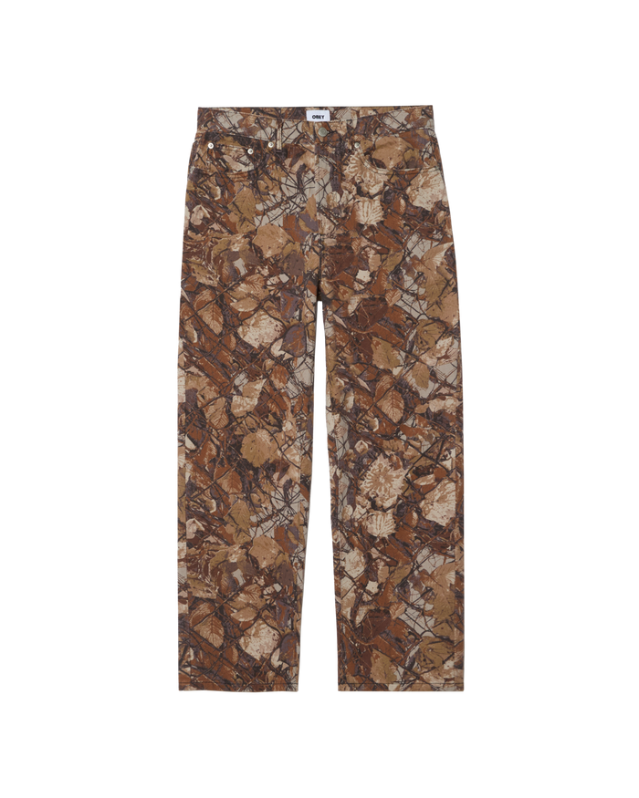 CLASSIC BAGGY DENIM - FENCE CAMO MULTI