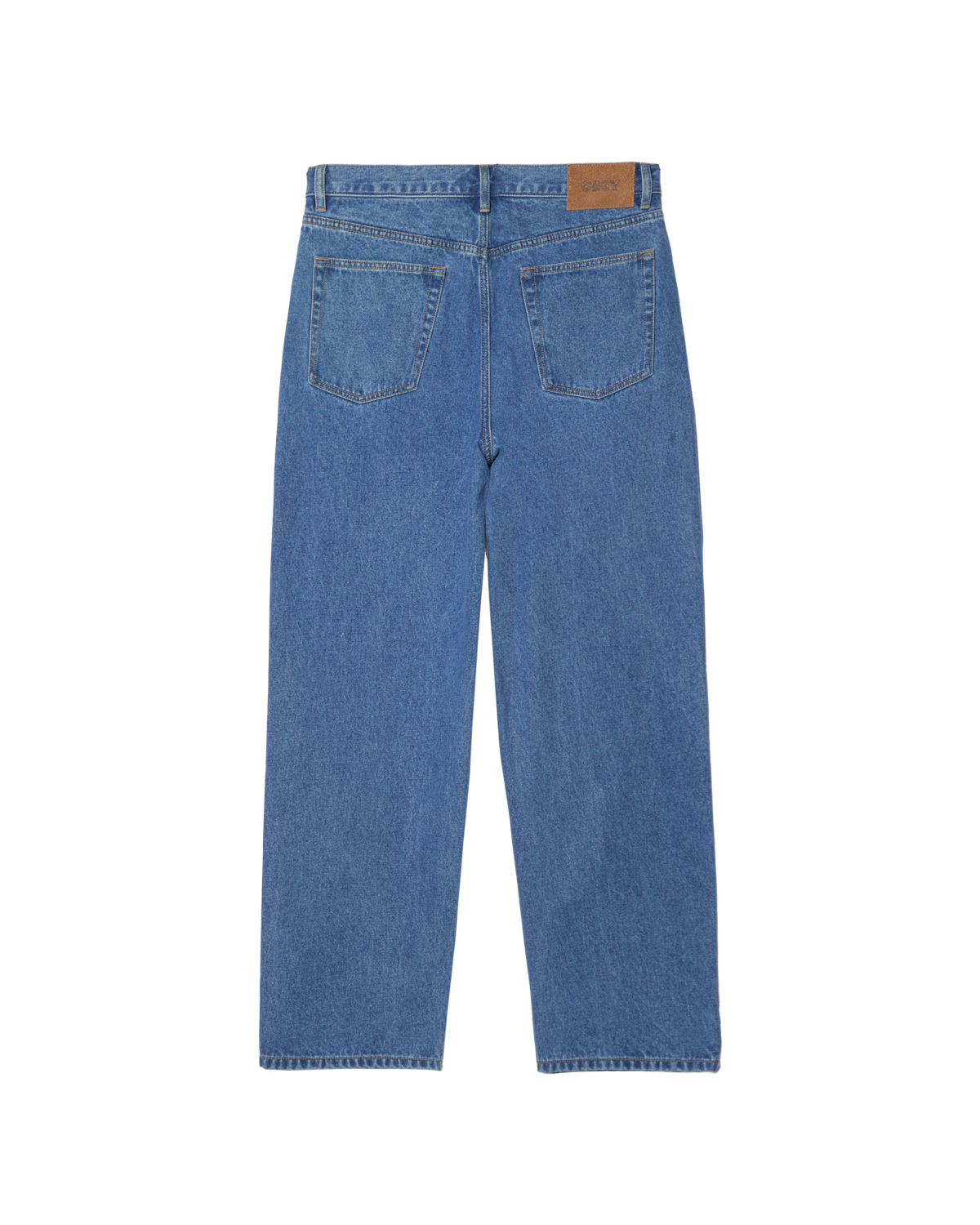 CLASSIC BAGGY DENIM - MEDIUM STONE WASH LIGHT INDIGO