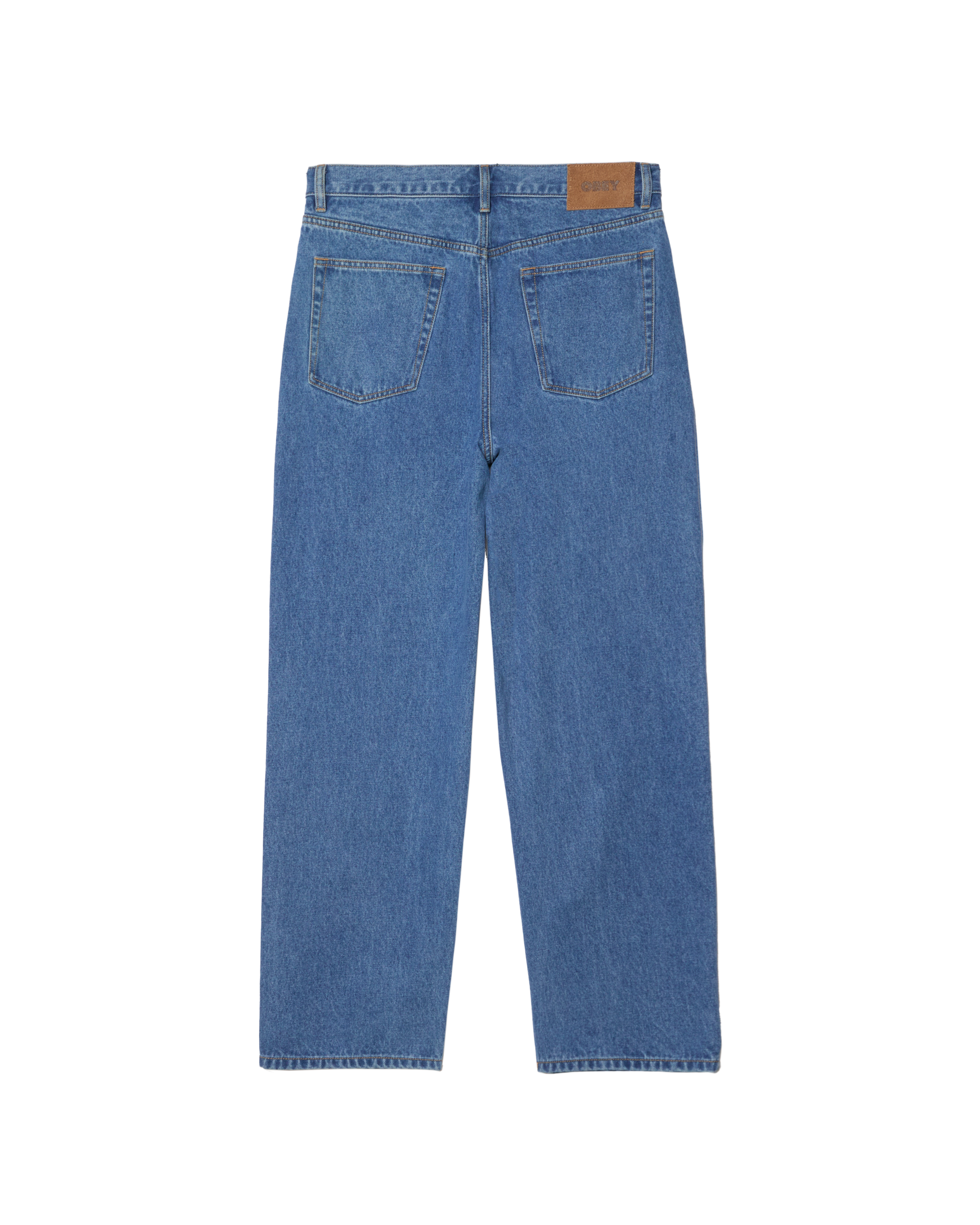 CLASSIC BAGGY DENIM - MEDIUM STONE WASH LIGHT INDIGO