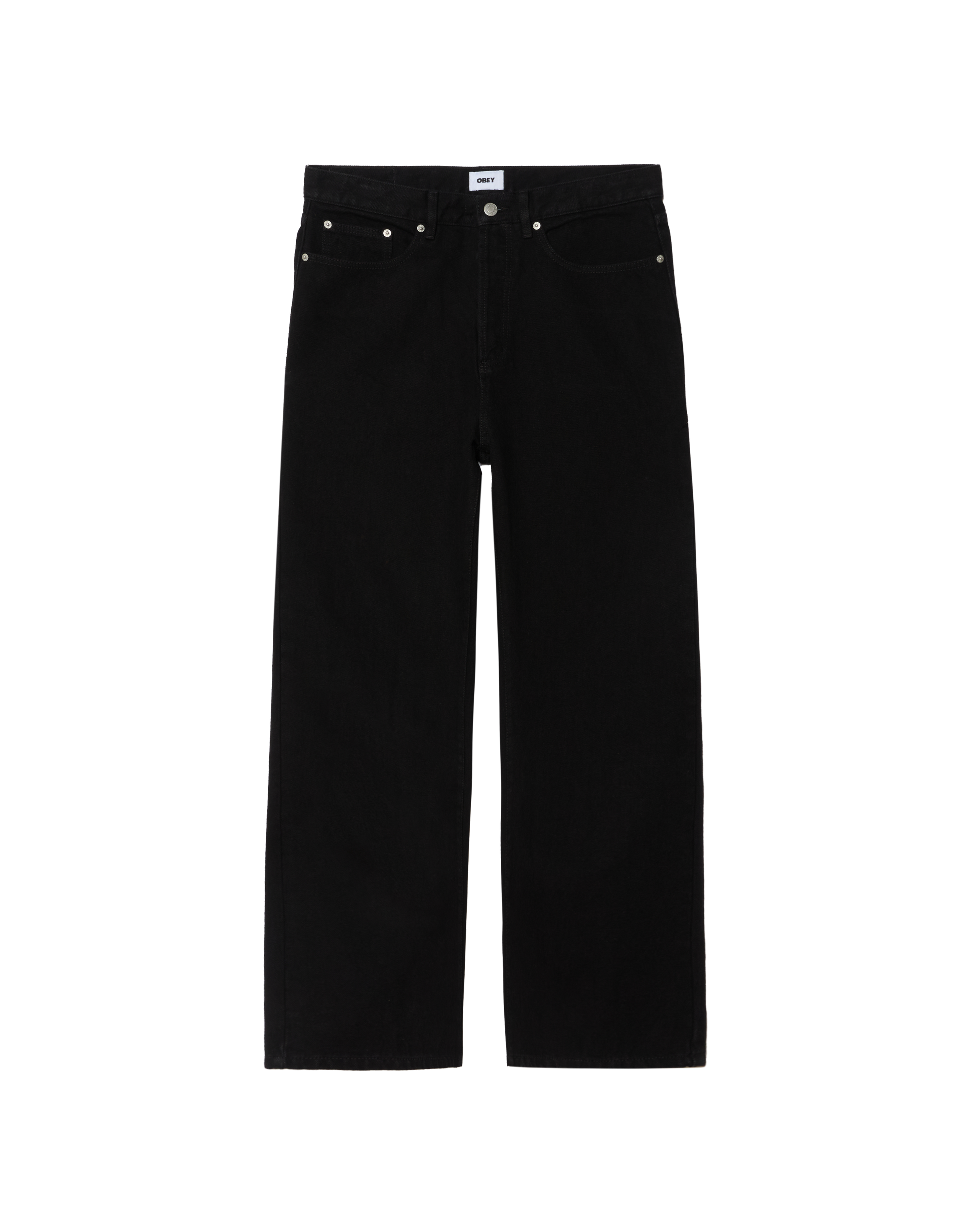 CLASSIC BAGGY DENIM - RINSE BLACK