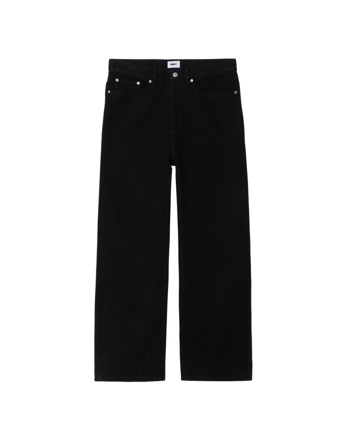 CLASSIC BAGGY DENIM - RINSE BLACK