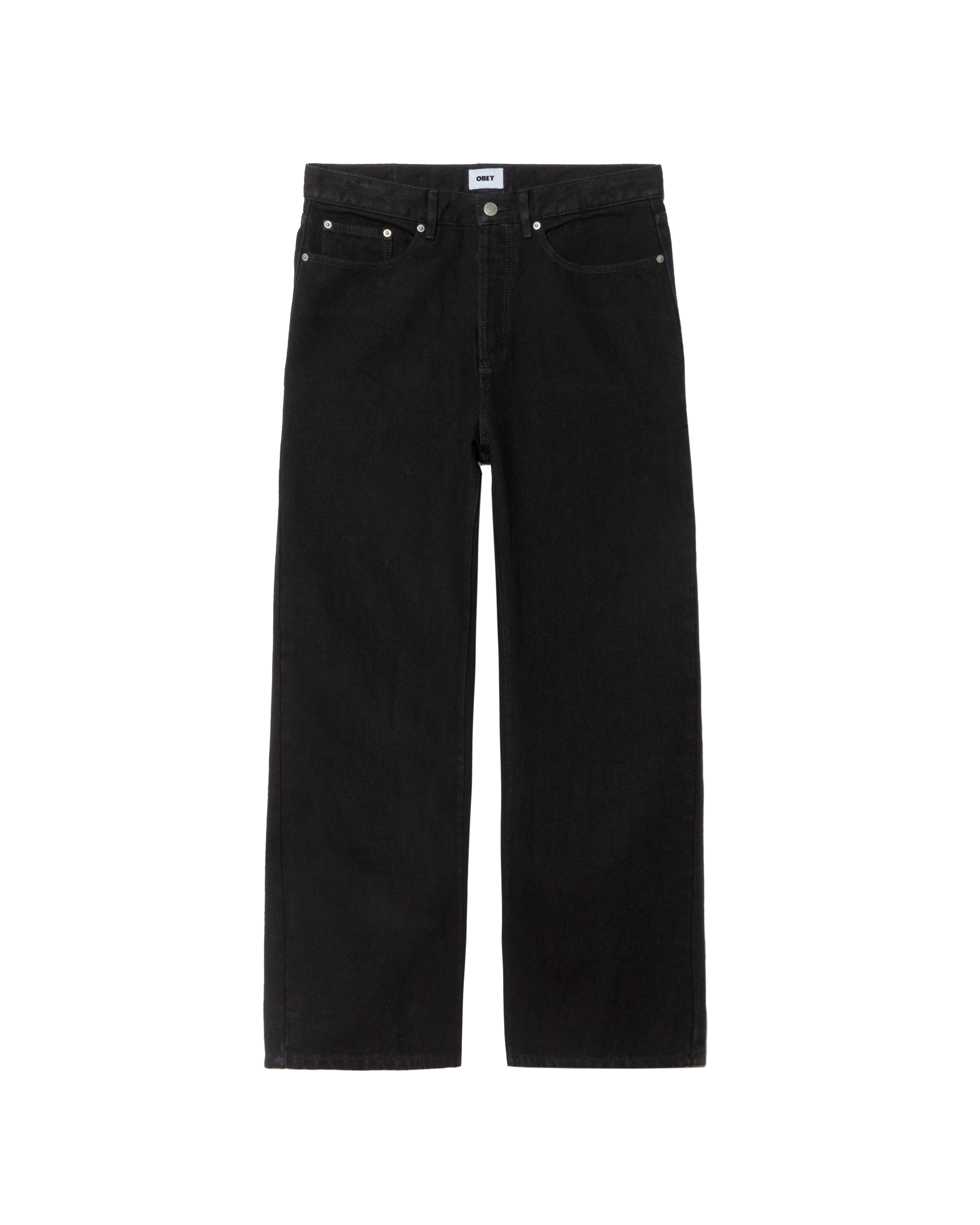 CLASSIC BAGGY DENIM - WASHED BLACK