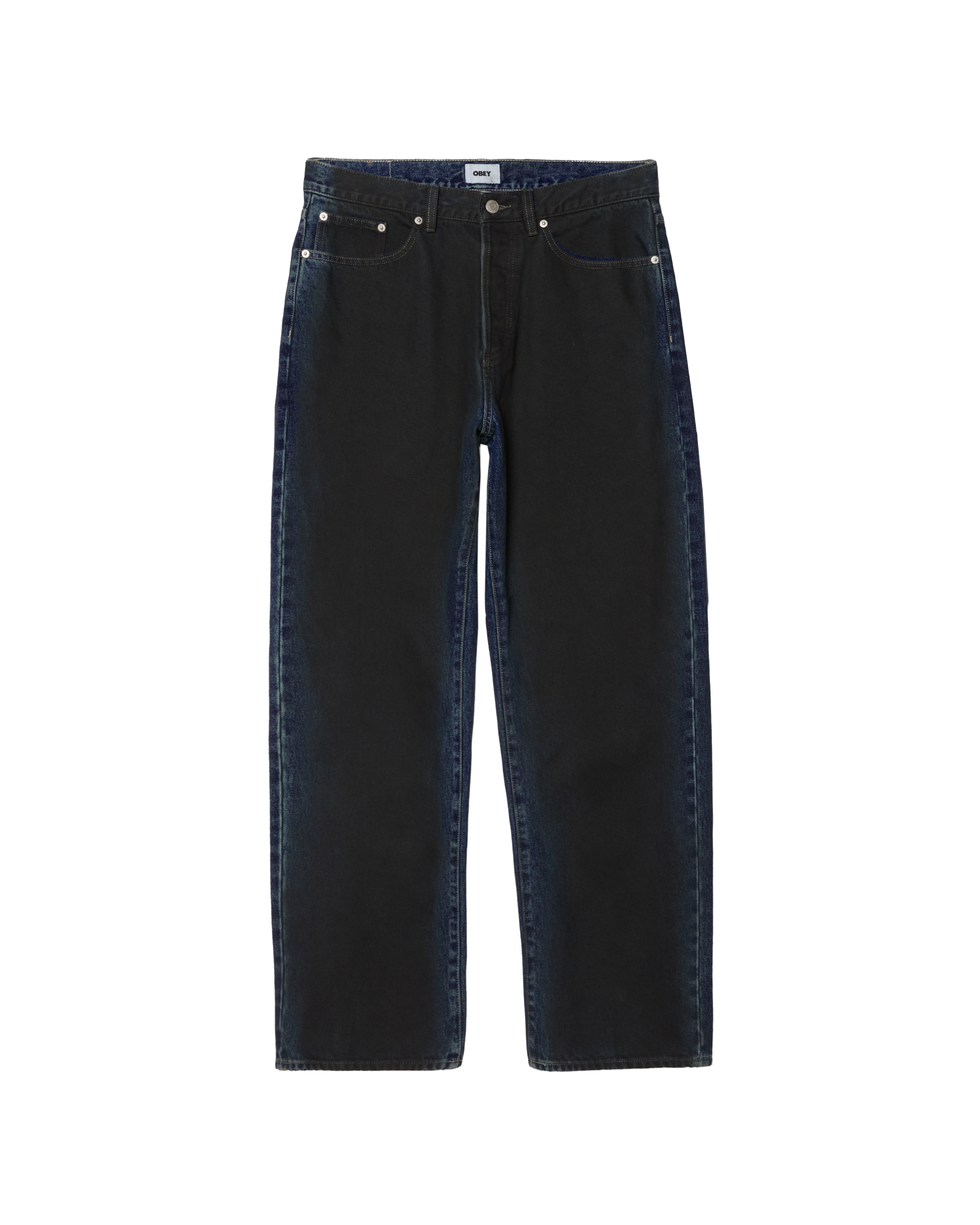 CLASSIC BAGGY SPRAY DENIM - INDIGO SPRAY