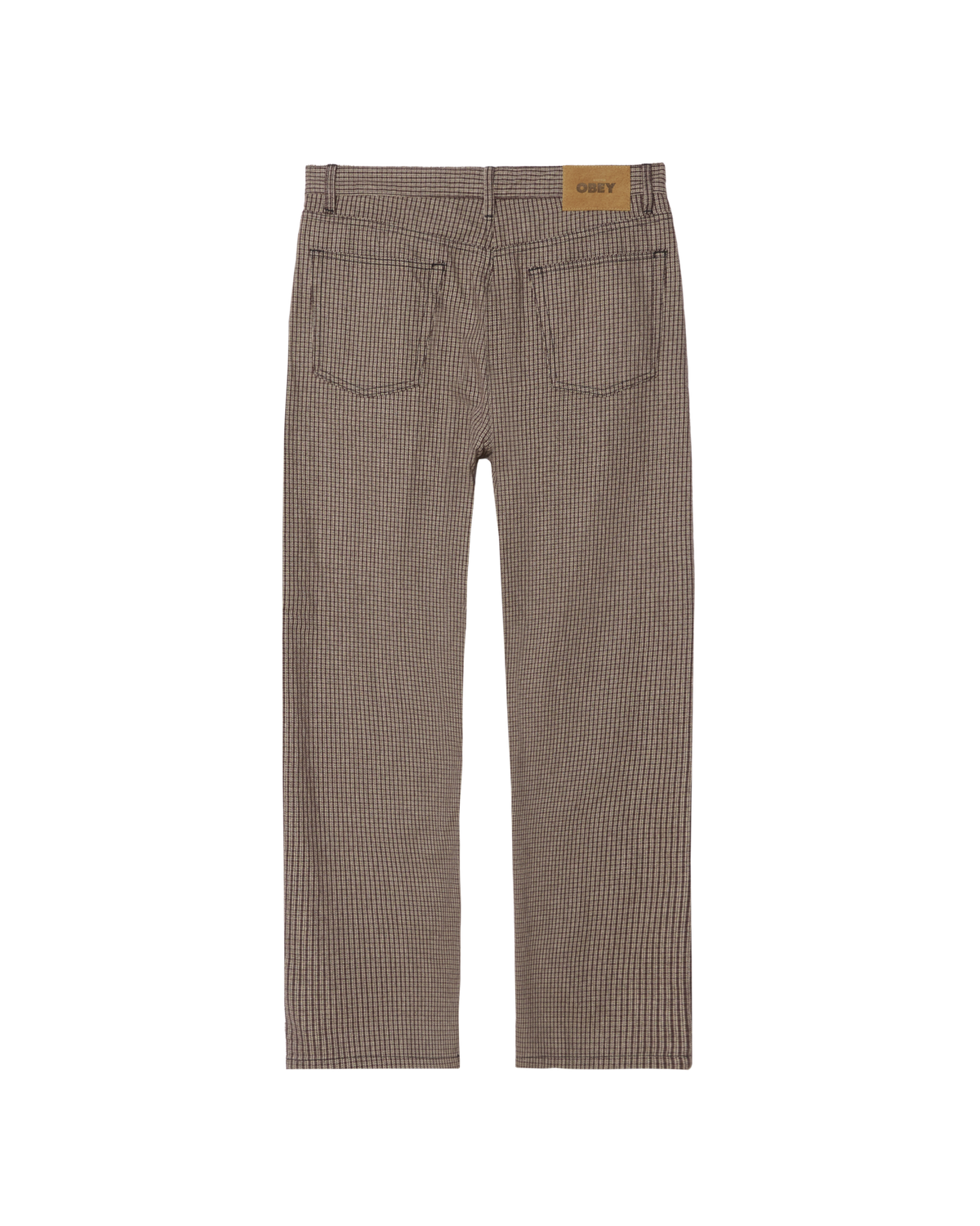 CLASSIC BAGGY PLAID DENIM - AFTER DARK DENIM