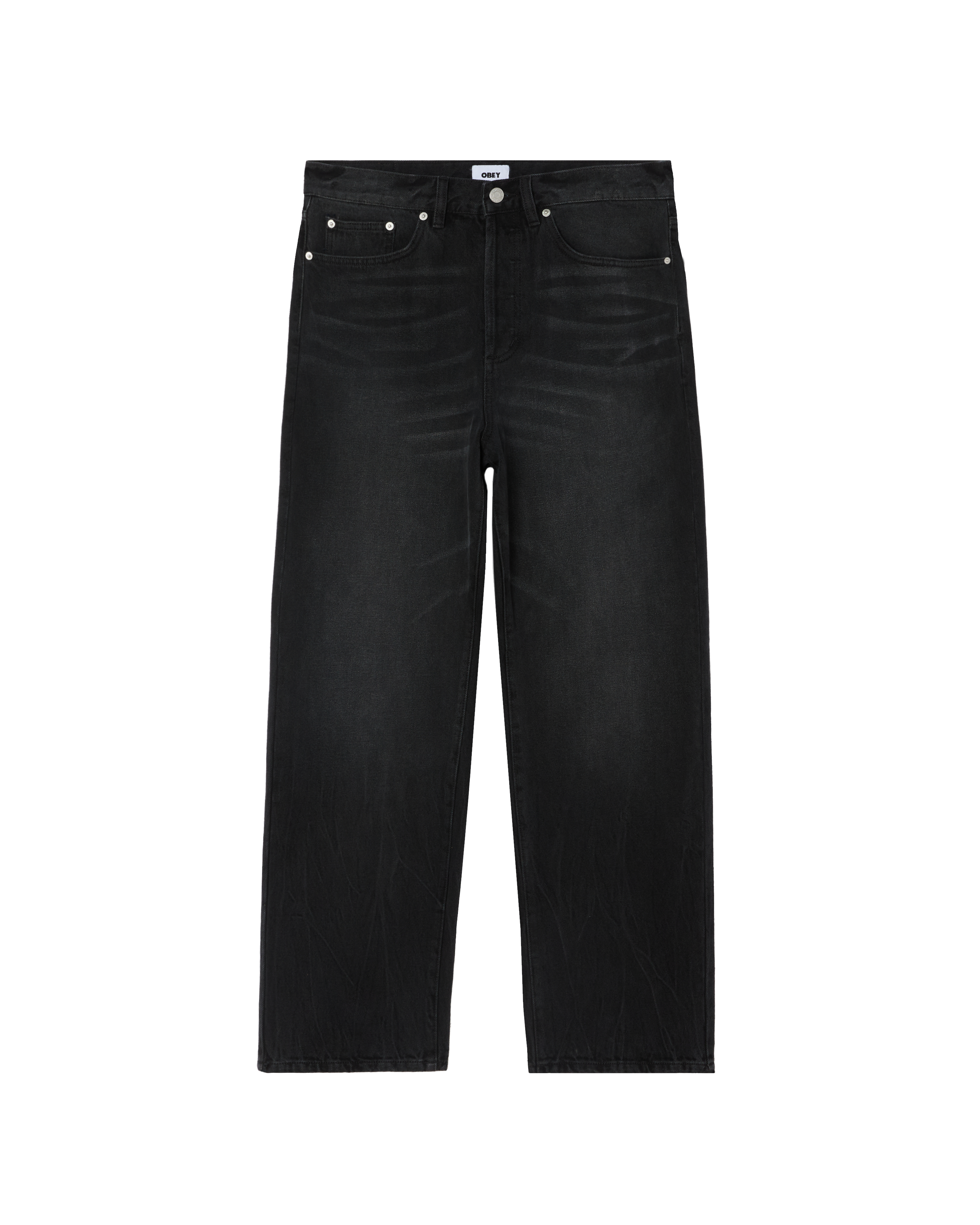 CLASSIC BAGGY VINTAGE DENIM - HEAVY VINTAGE BLACK – OBEY CLOTHING JP