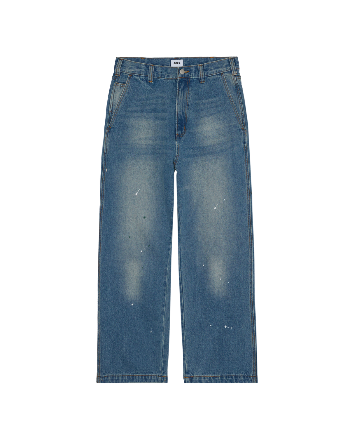 BIGWIG CARPENTER UTILITY DENIM - PAINT SPLATTER WASH