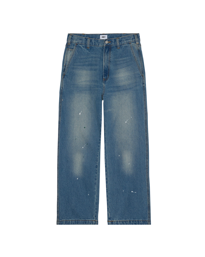 BIGWIG CARPENTER UTILITY DENIM - PAINT SPLATTER WASH