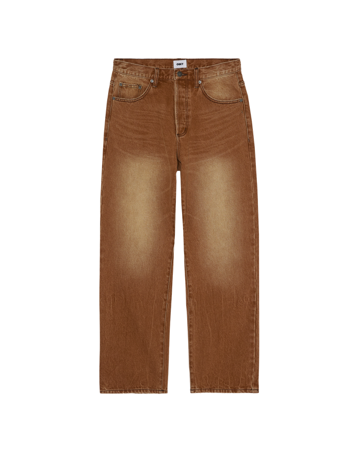 BOXCAR STRAIGHT LEG DENIM - ARCHIVE BROWN
