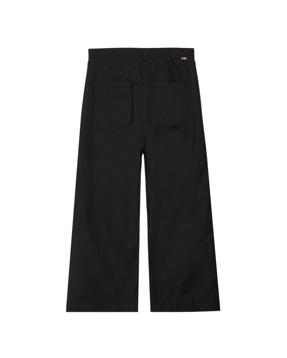 OLIVER PLEATED PANT - BLACK