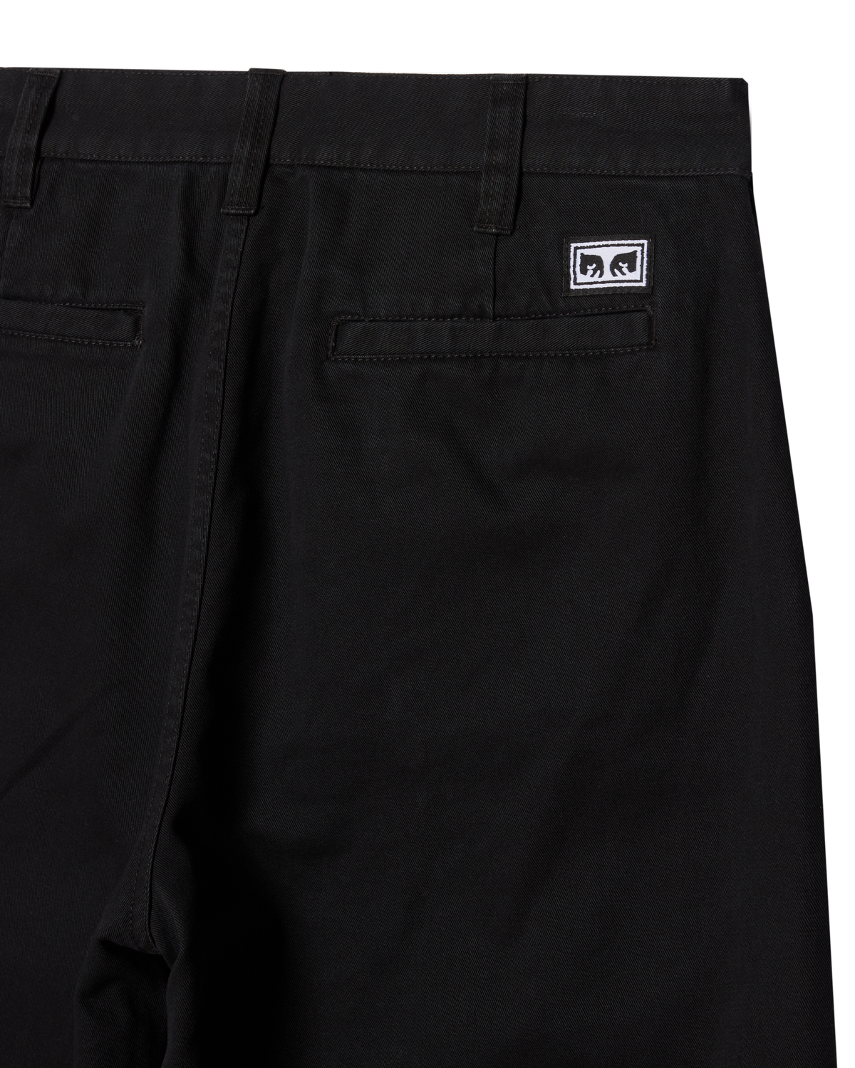 BIGWIG GIANT CHINO PANT - BLACK FADED WASH
