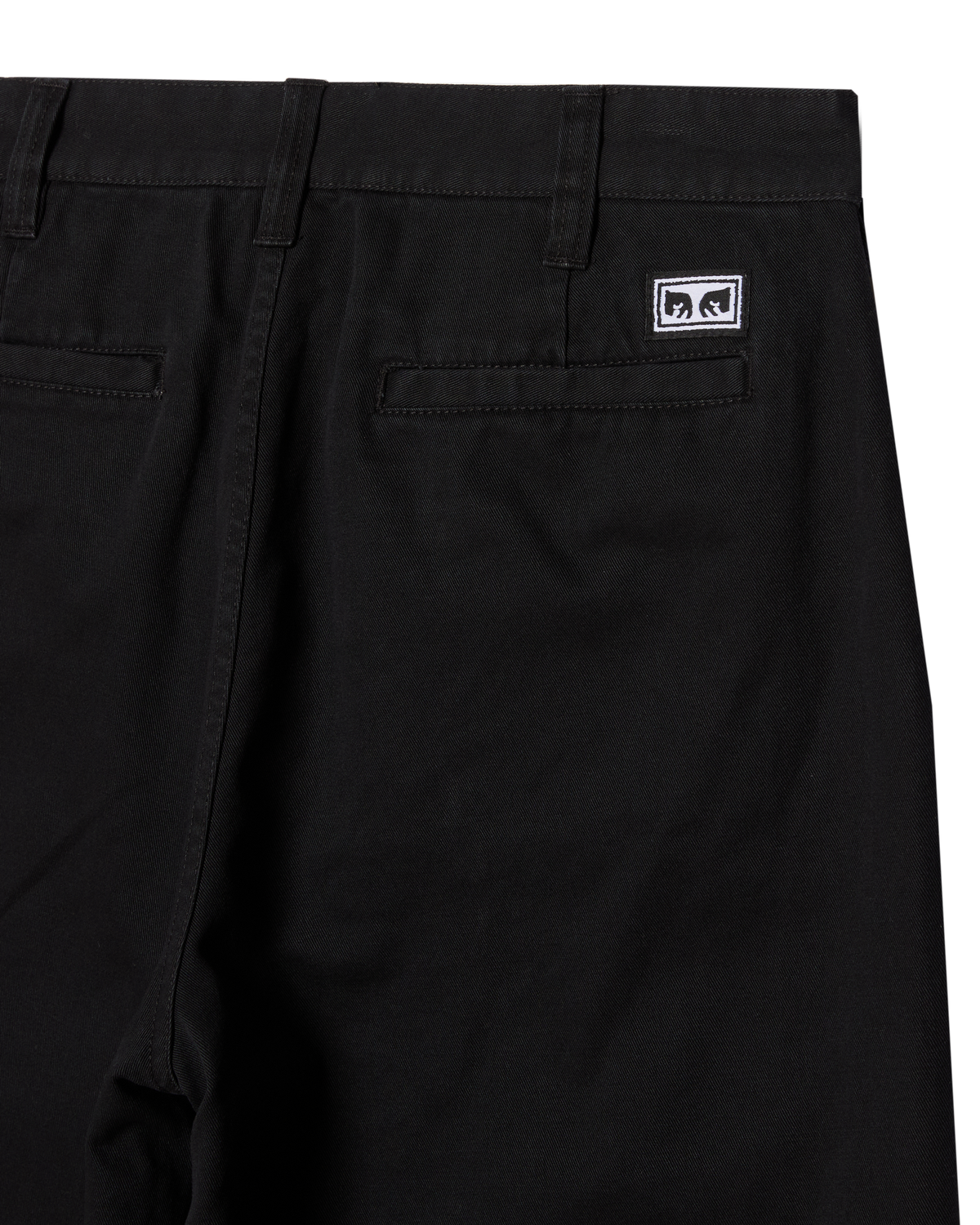 BIGWIG GIANT CHINO PANT - BLACK FADED WASH