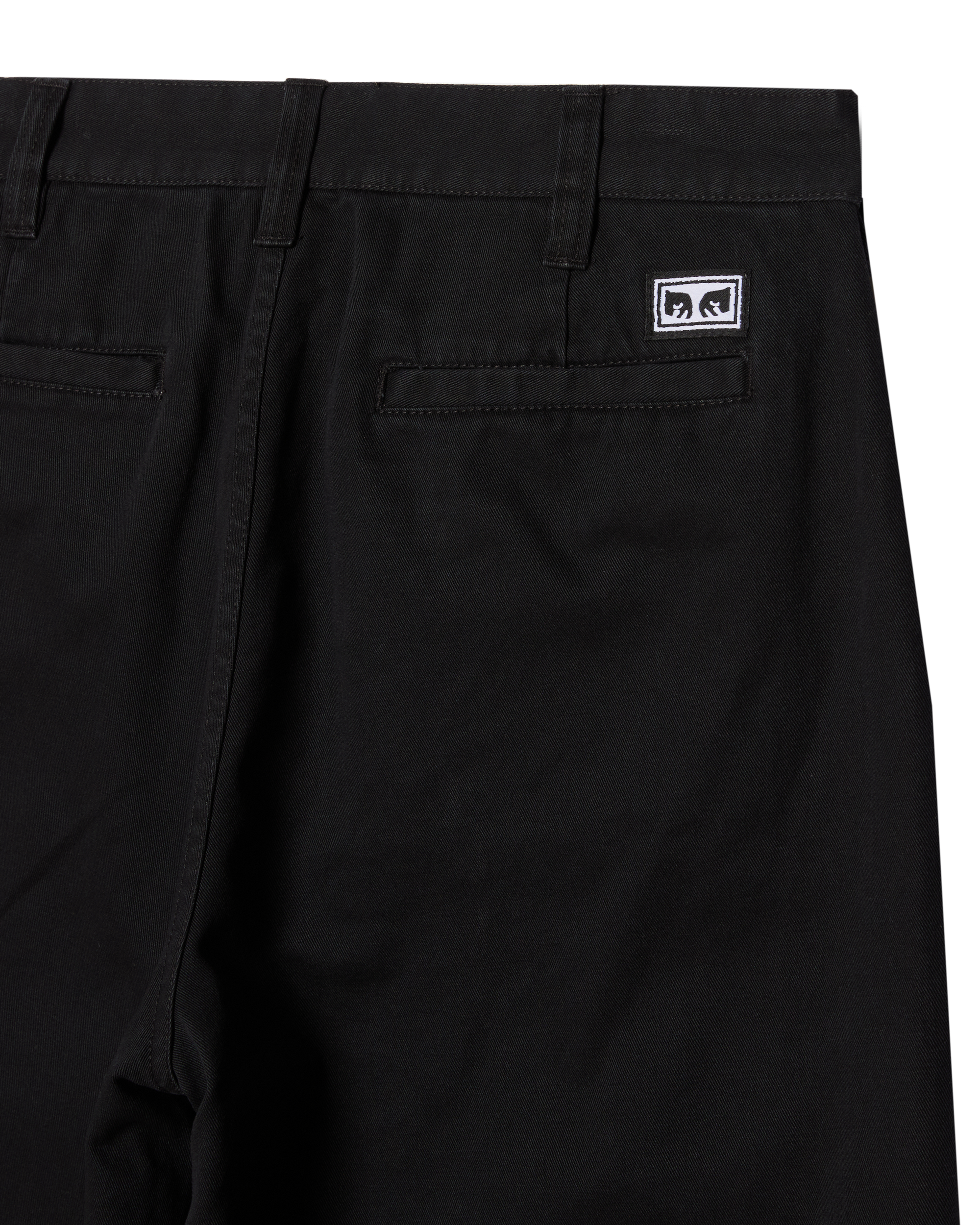 BIGWIG GIANT CHINO PANT - BLACK FADED WASH