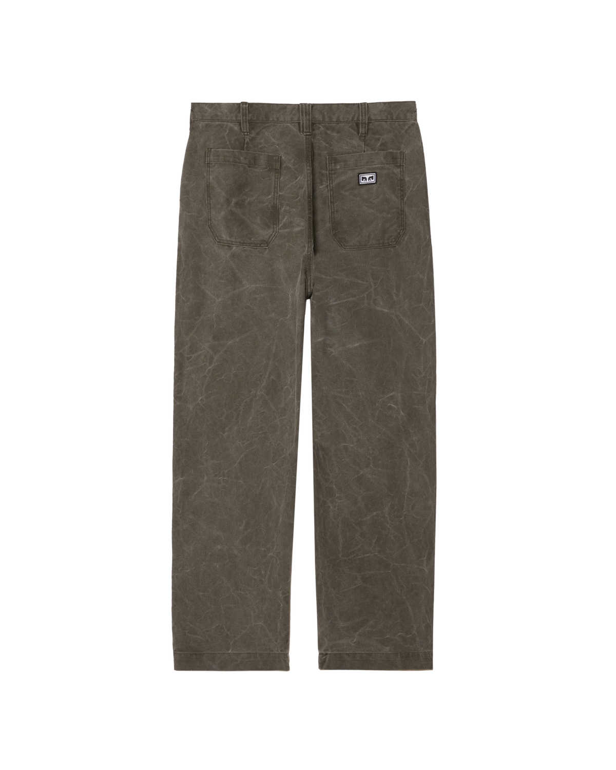 COMMONS WRINKLE PANT - BLACK OLIVE WRINKLE WASH