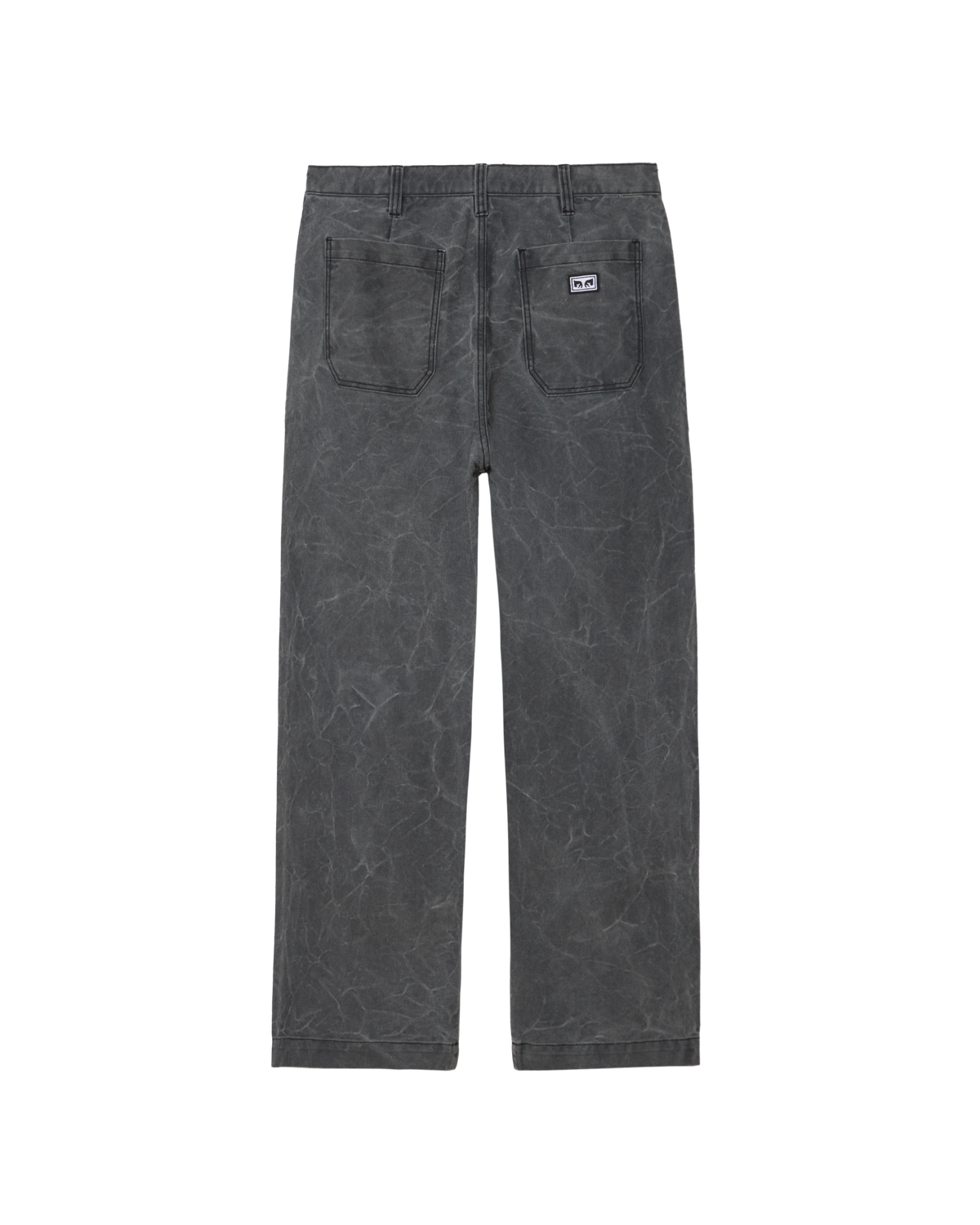 COMMONS WRINKLE PANT - BLACK WRINKLE WASH