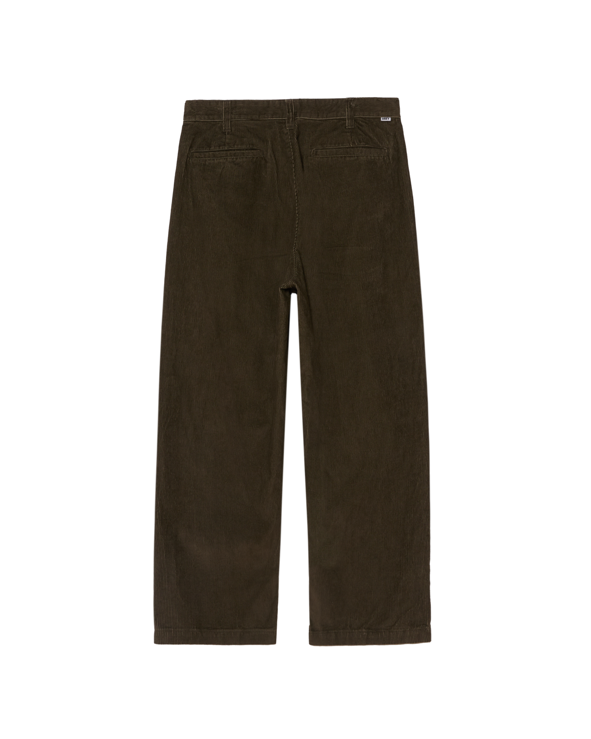 DEAN FADED WASH CORD PANT - BLACK OLIVE FADED WASH