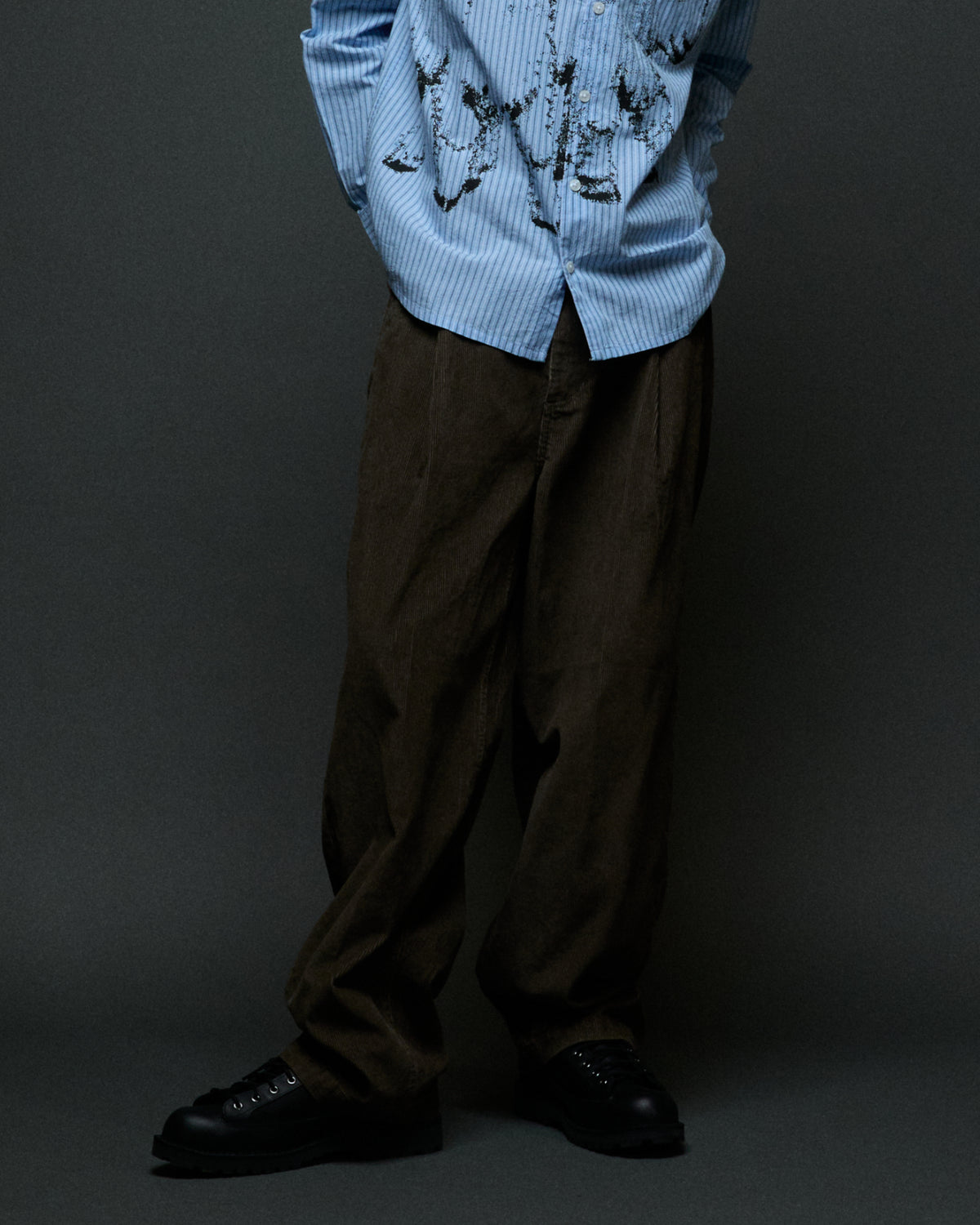 DEAN FADED WASH CORD PANT - WREN FADED WASH