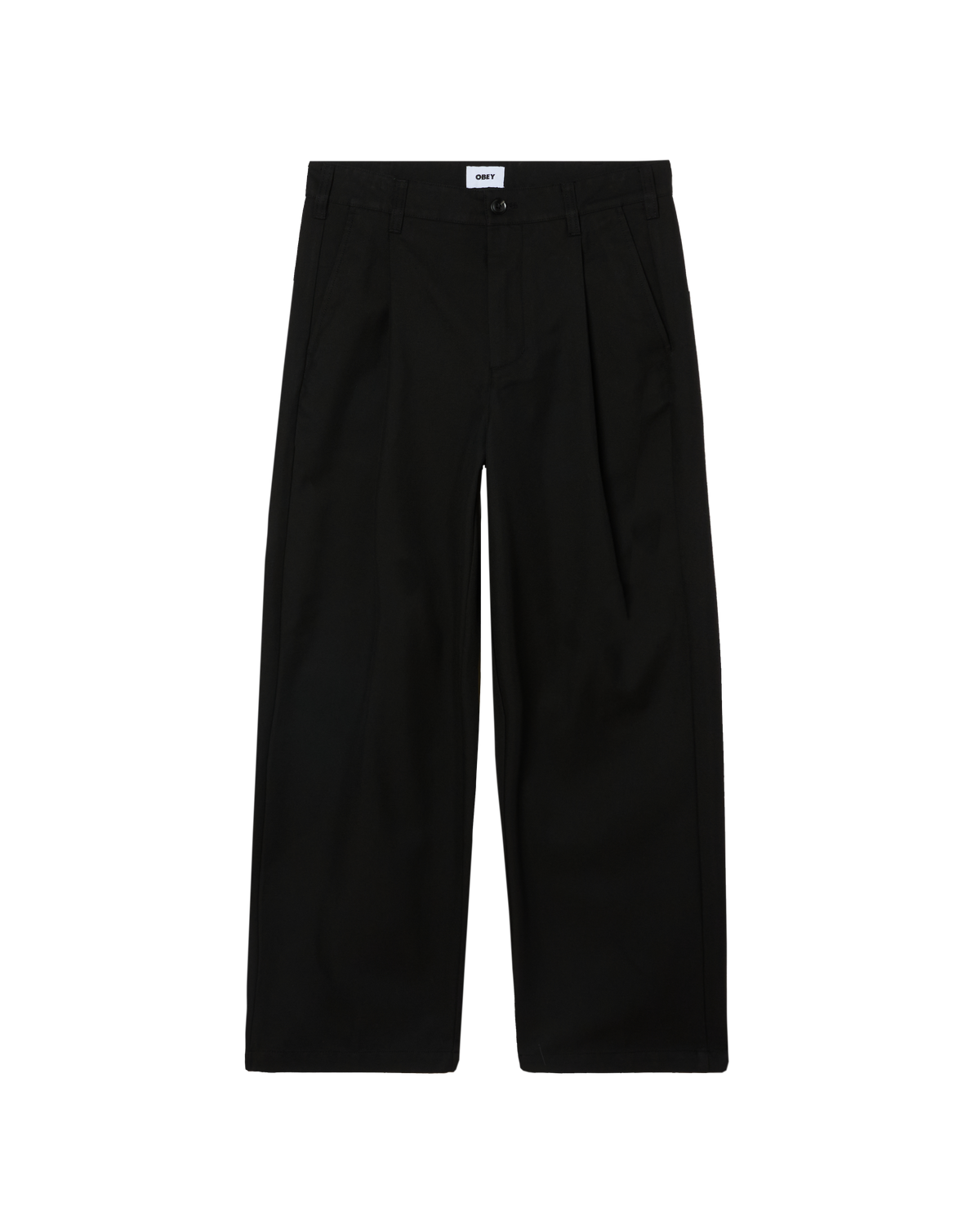 DEAN PLEATED PANT - BLACK