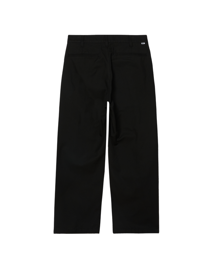 DEAN PLEATED PANT - BLACK
