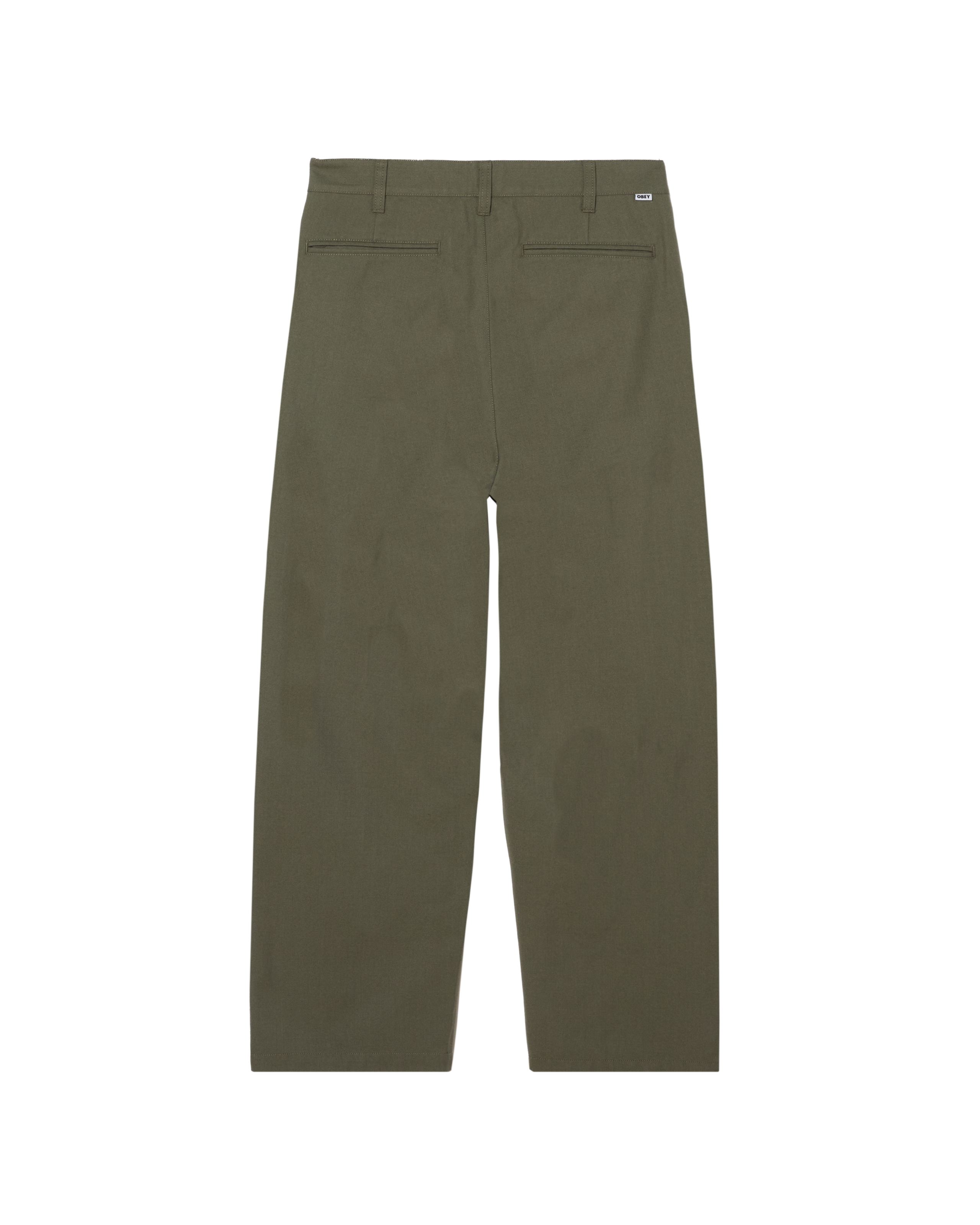 DEAN PLEATED PANT - TEA LEAF
