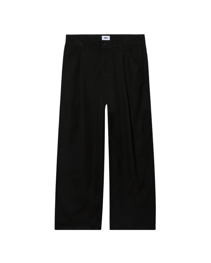 OTIS PLEATED PANT - BLACK