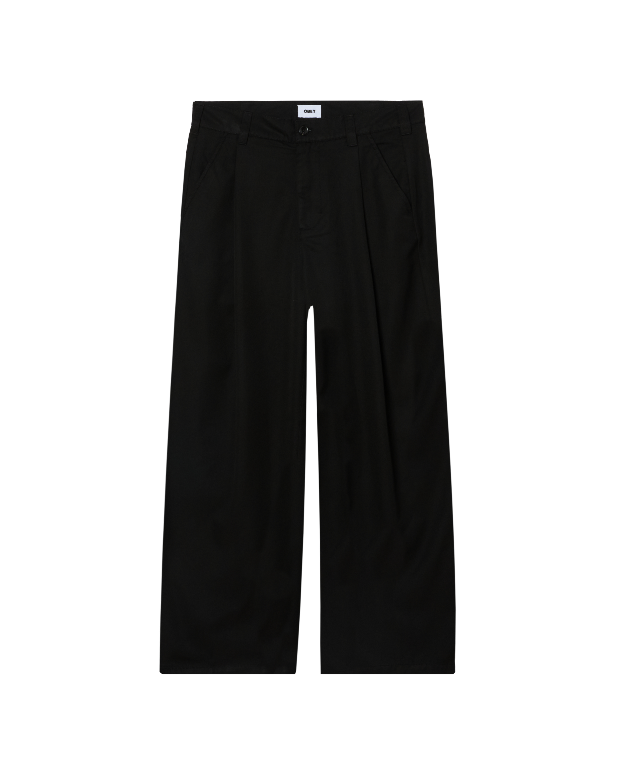 OTIS PLEATED PANT - BLACK