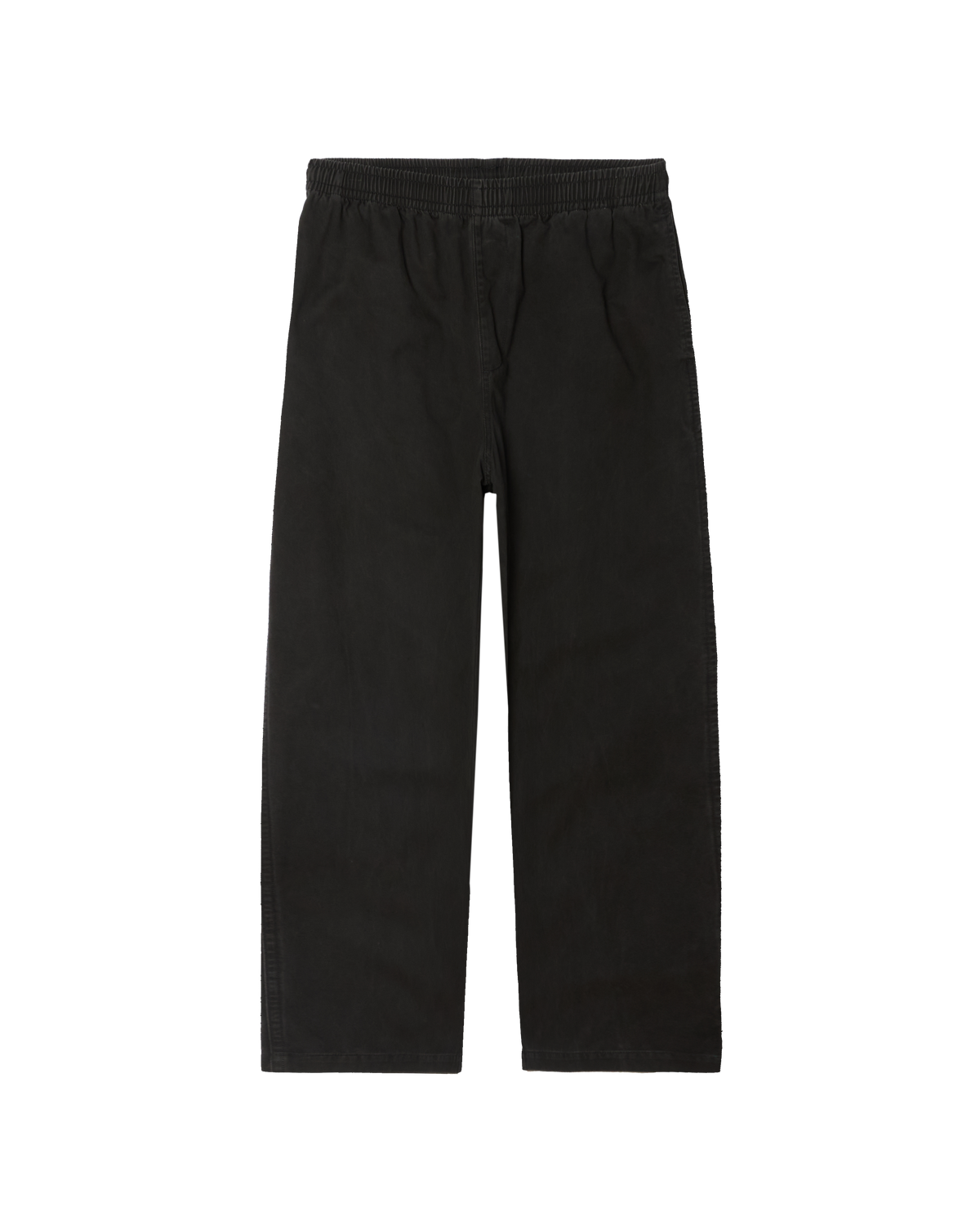 THEO EASY PANT - BLACK FADED WASH