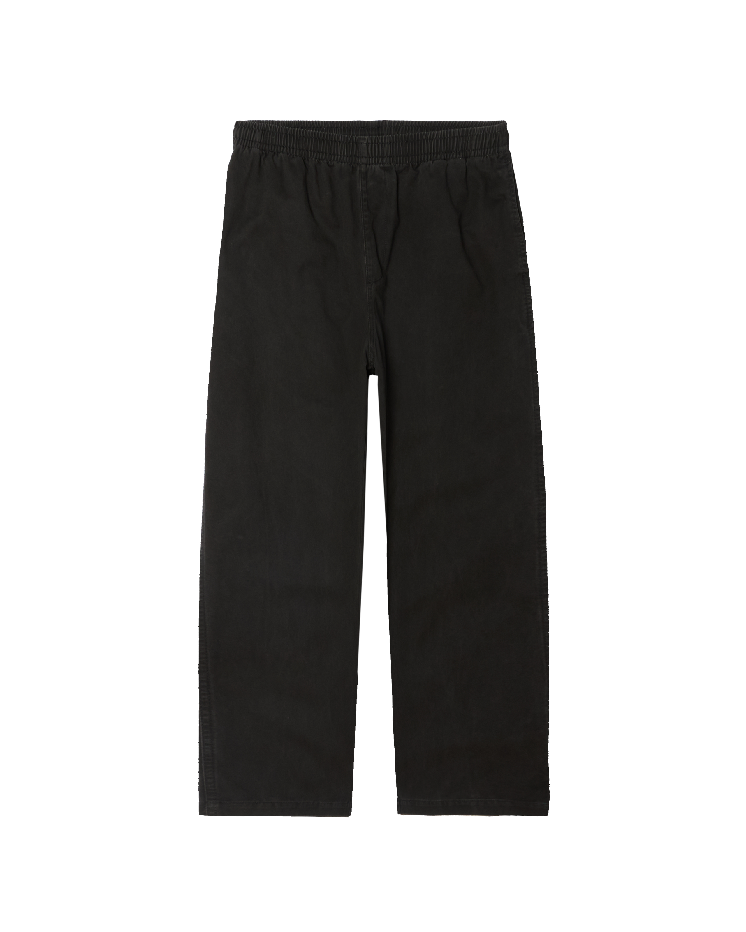THEO EASY PANT - BLACK FADED WASH