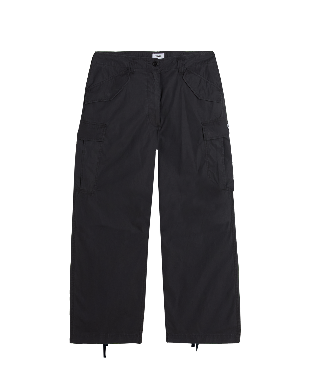 BAGGY CARGO PANT - BLACK FADED WASH