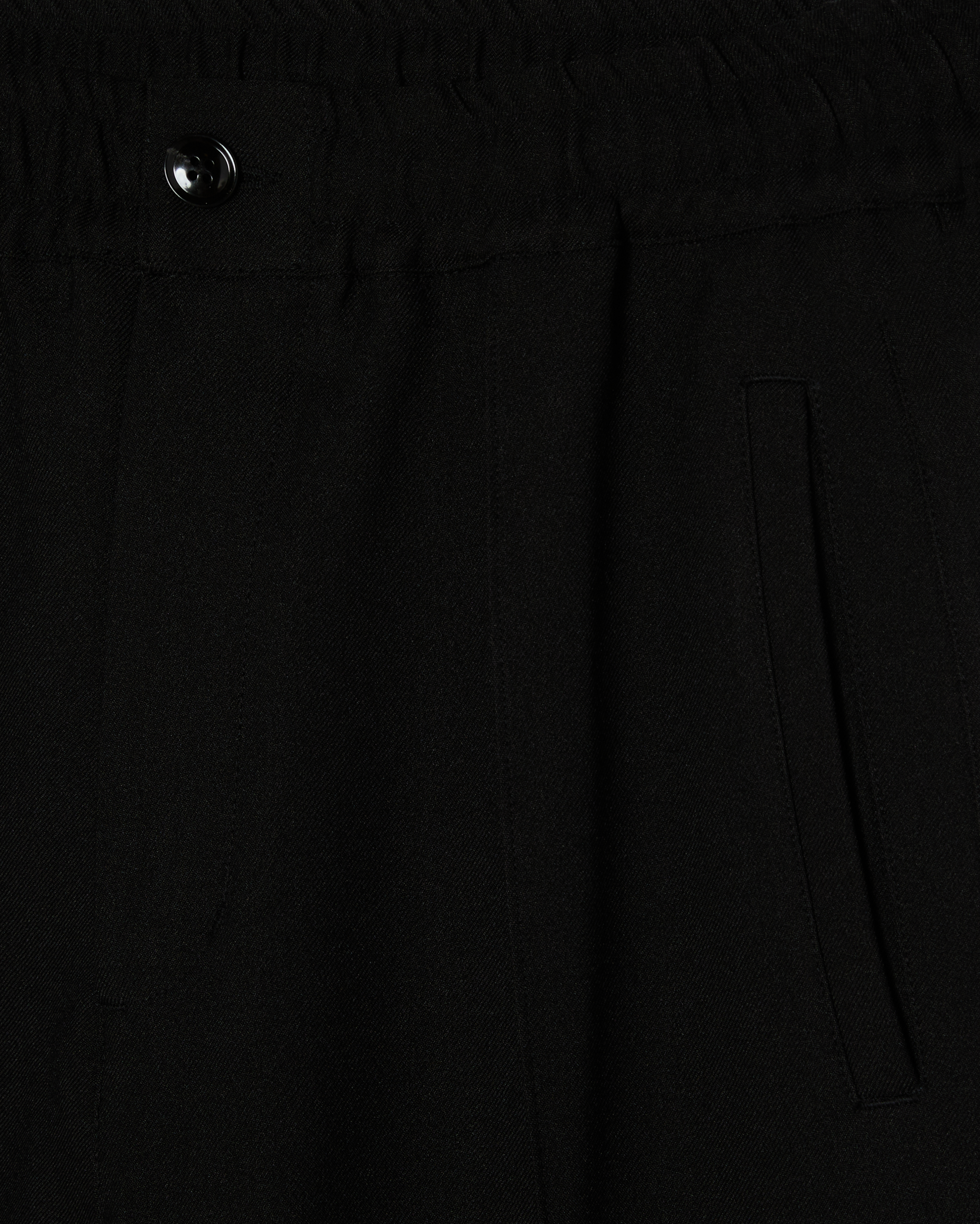 TAILORED TRACK PANT - BLACK