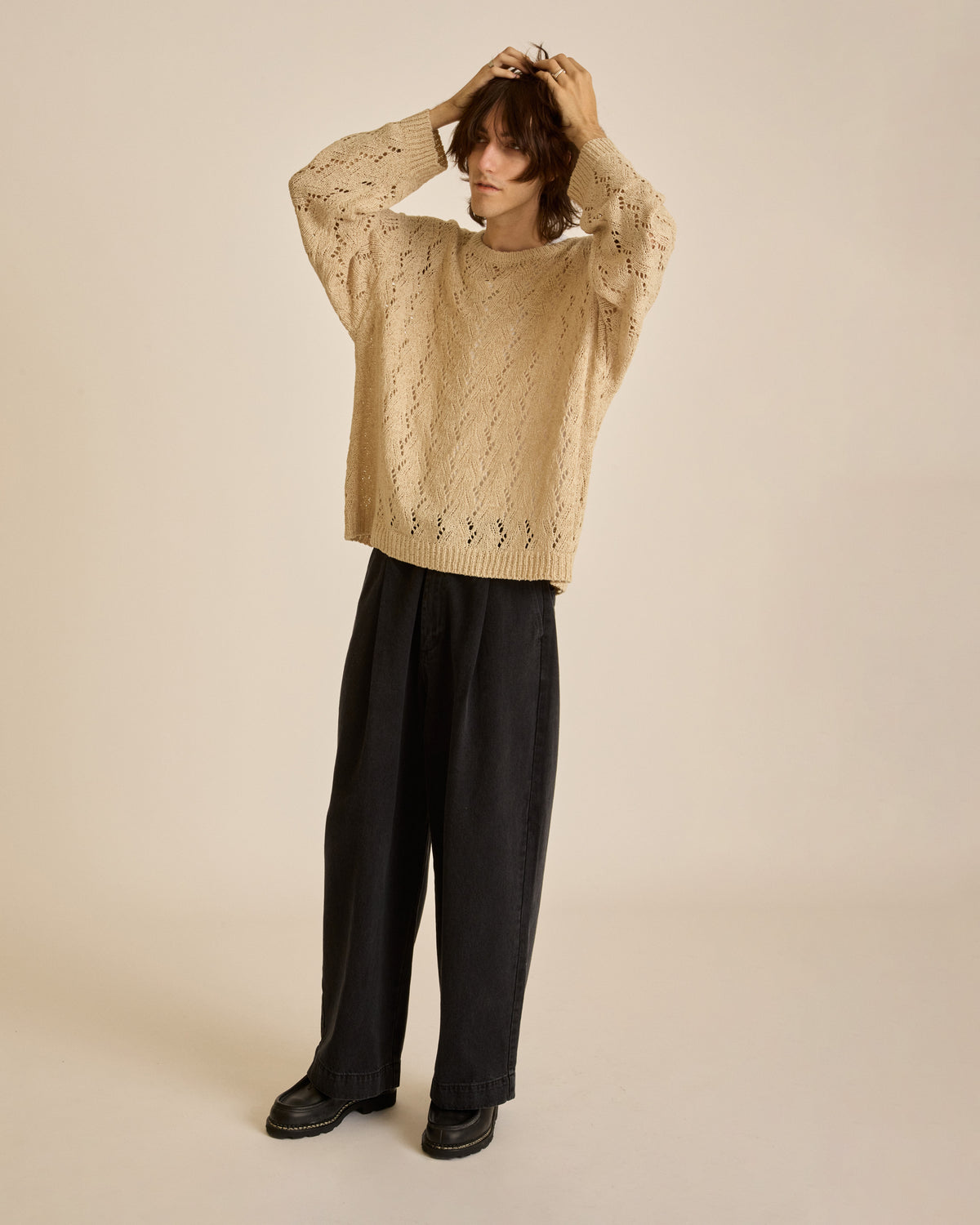 SHIMODA TAPE YARN SWEATER