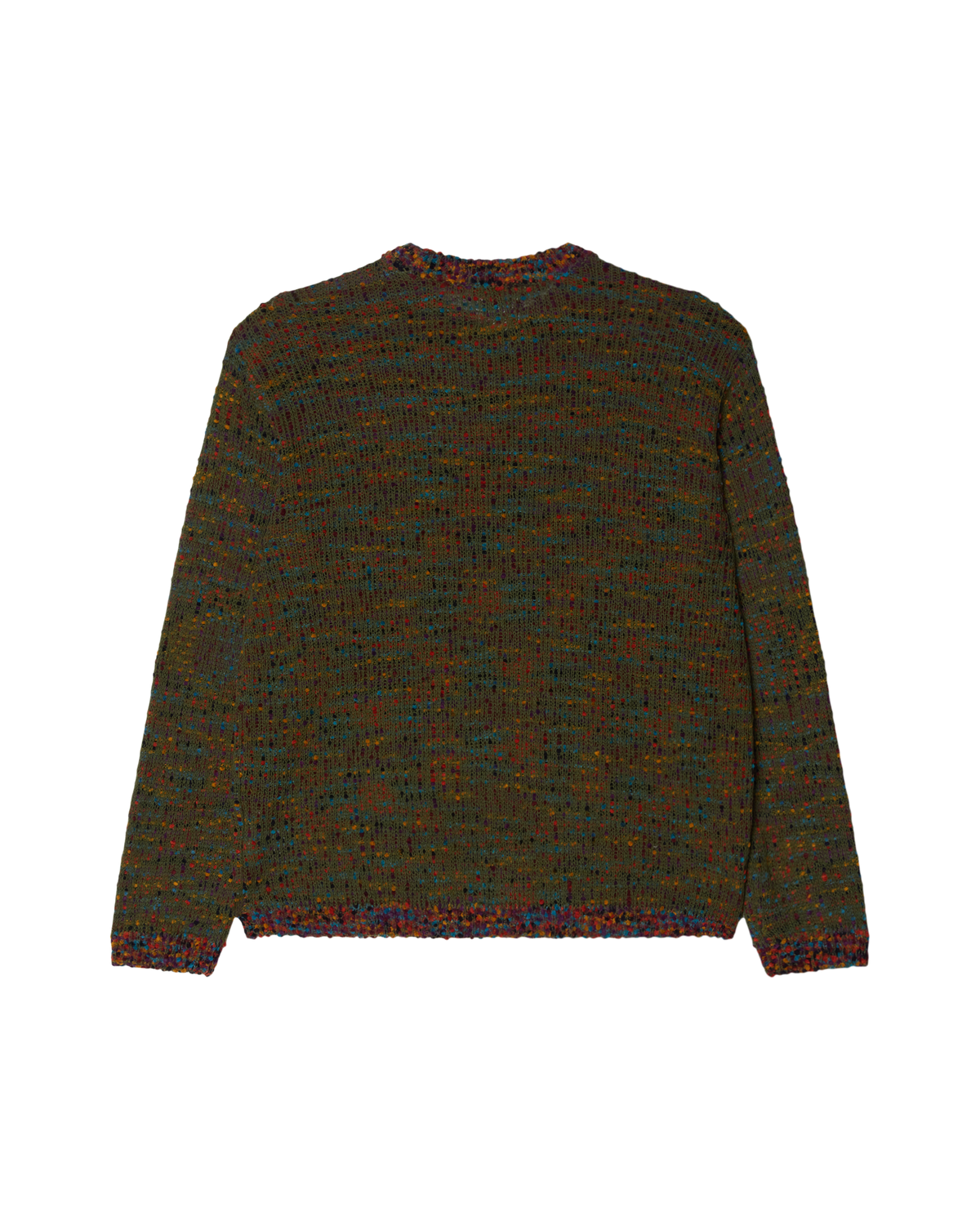 OBEY MARTIN SWEATER - CHIVE MULTI