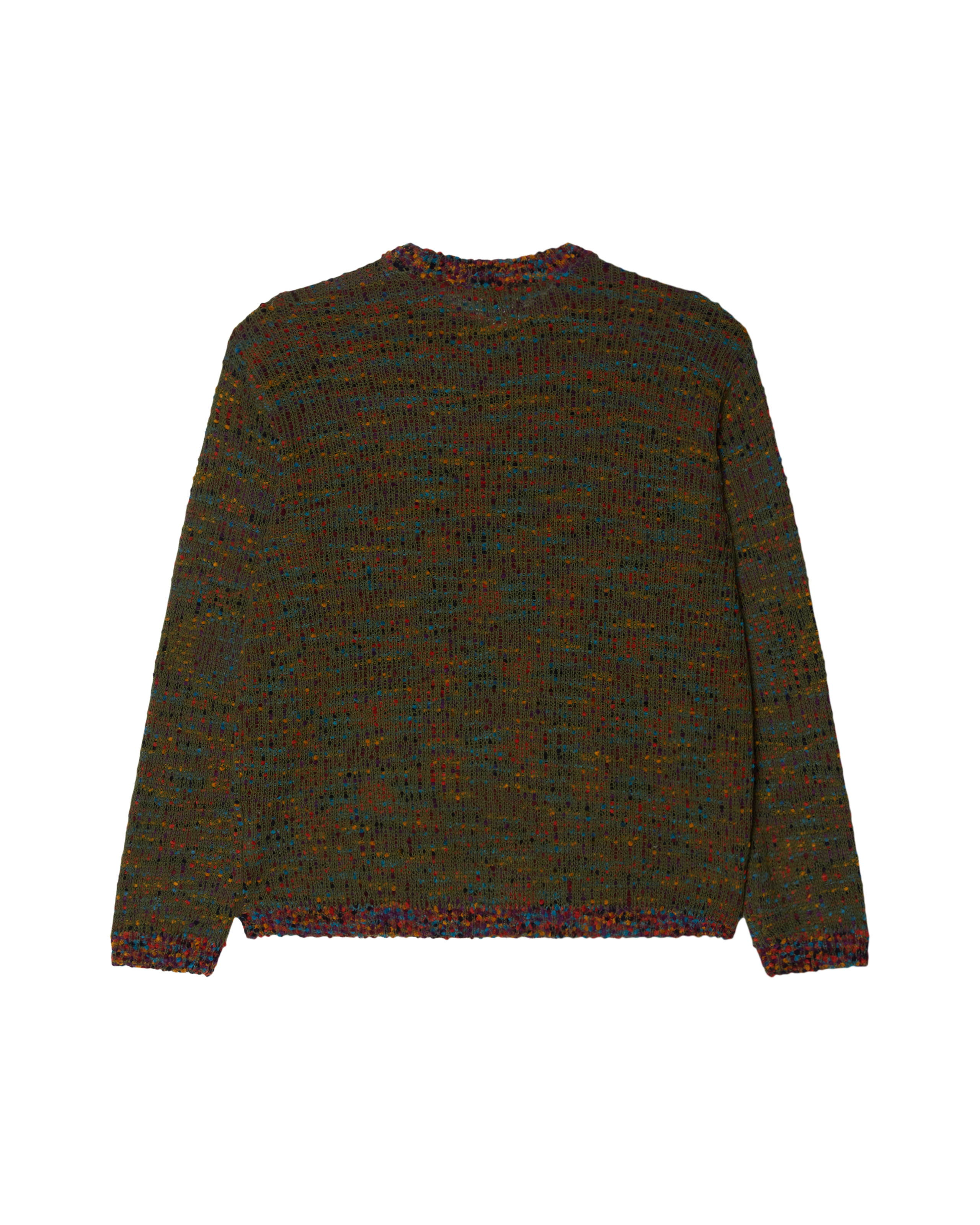 OBEY MARTIN SWEATER - CHIVE MULTI