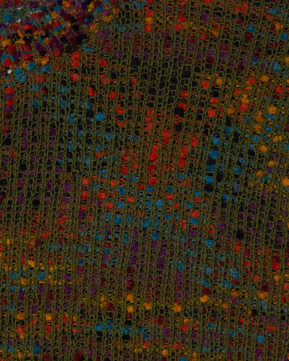 OBEY MARTIN SWEATER - CHIVE MULTI