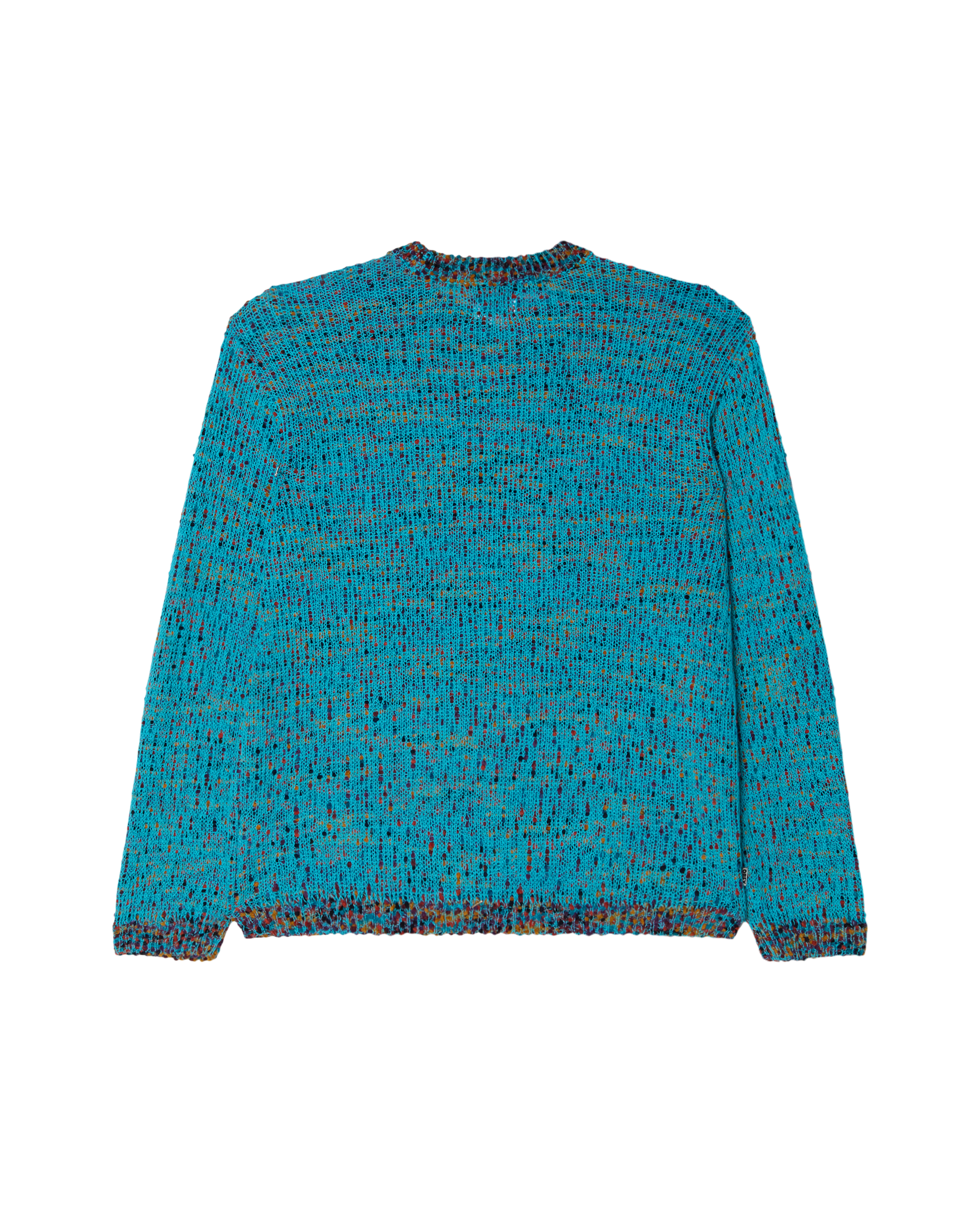 OBEY MARTIN SWEATER - TEAL MULTI