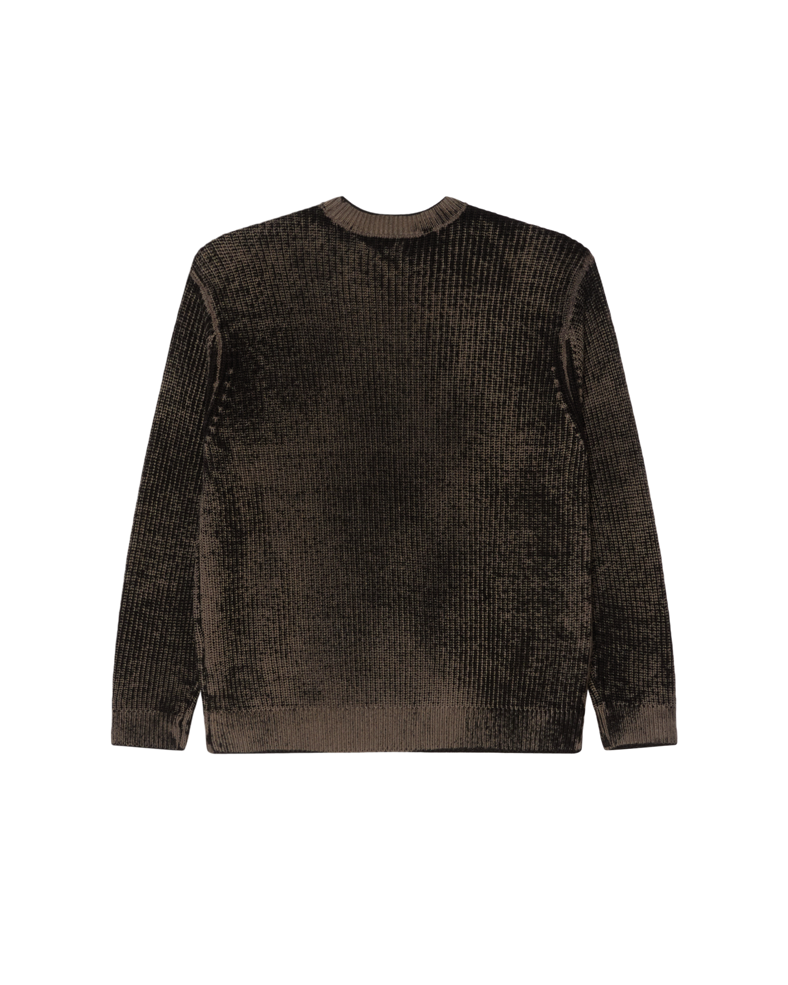OBEY SPRAY EFFECT SWEATER - BLACK MULTI