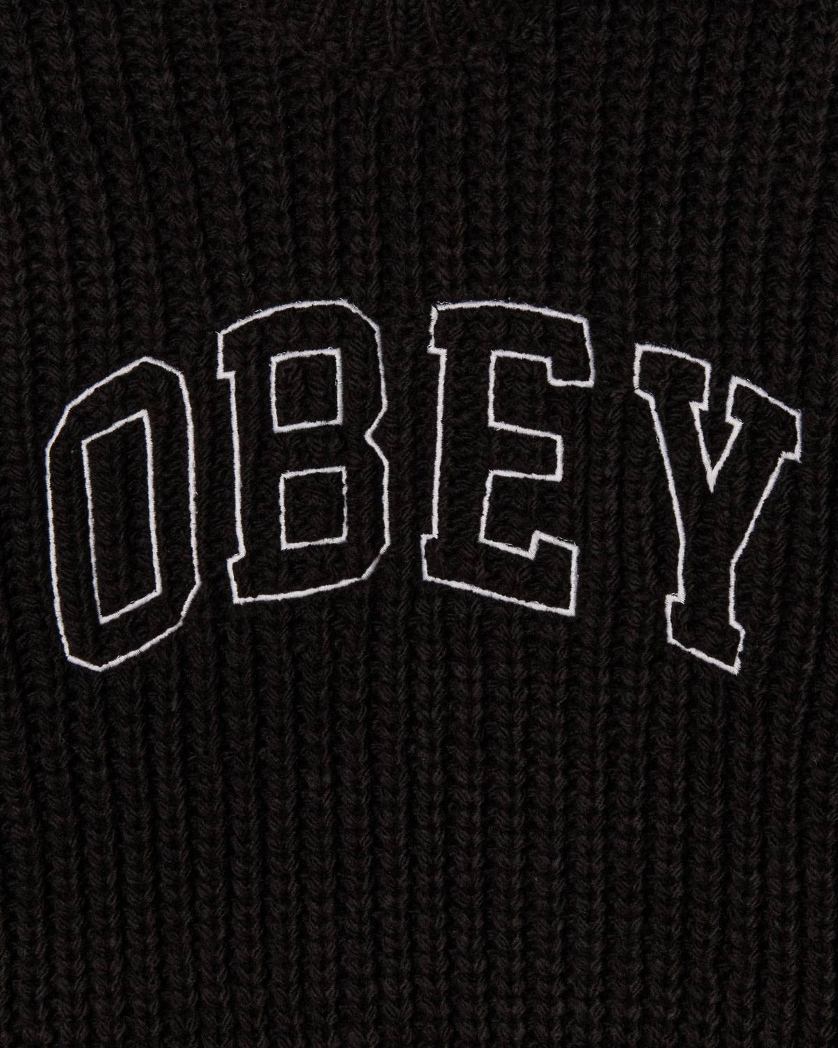 COLLEGIATE SWEATER - BLACK MULTI