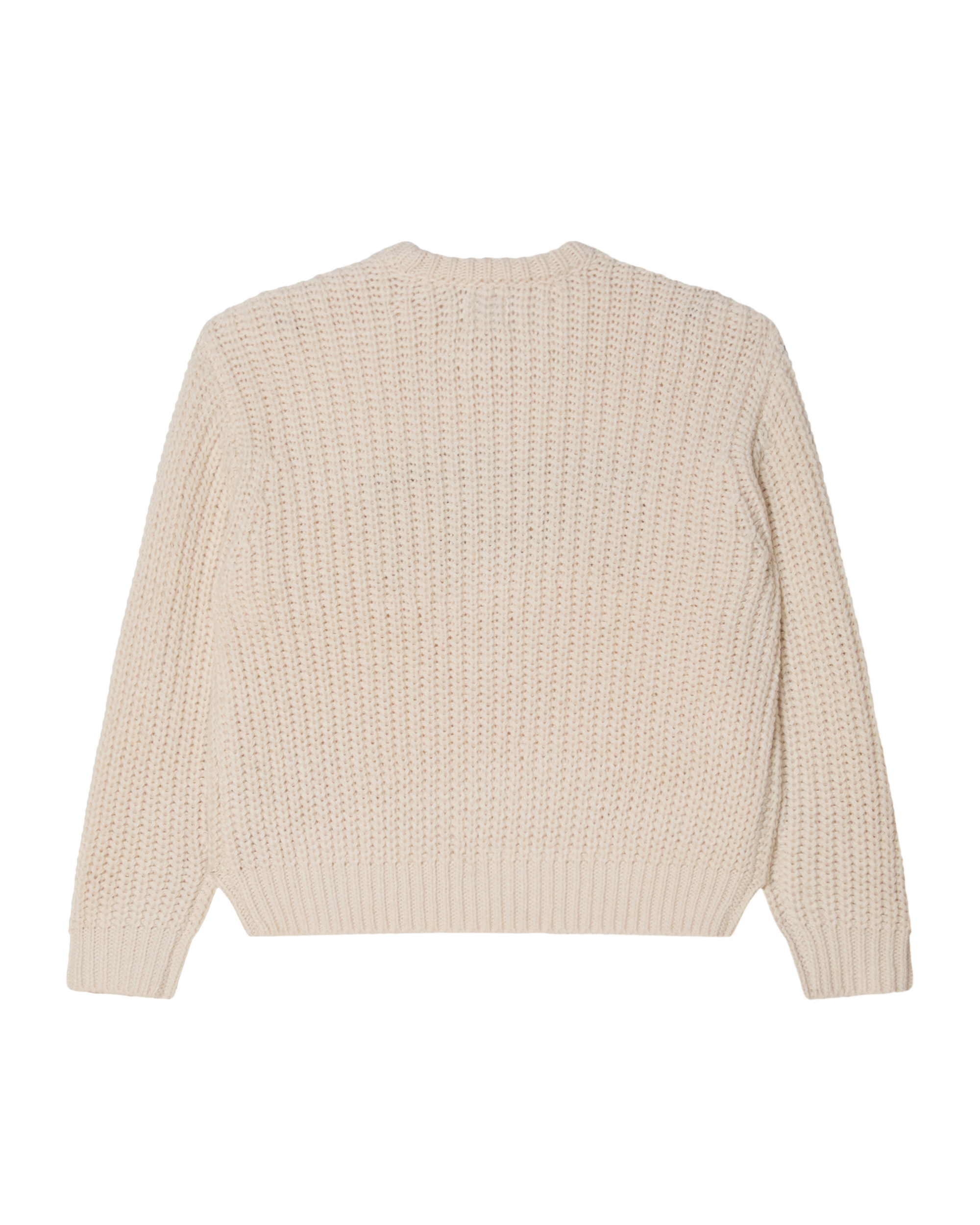 COLLEGIATE SWEATER - WHISPER WHITE MULTI