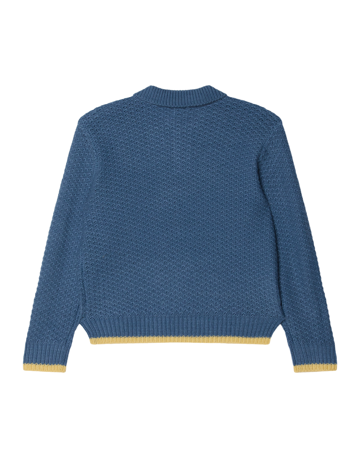 OBEY LORETO POLO SWEATER - CAPTAINS BLUE MULTI