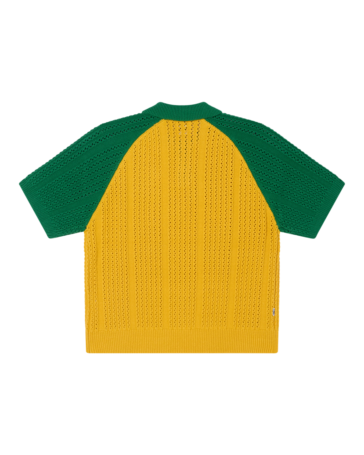 OBEY ABEL POLO SWEATER - MUSTARD MULTI