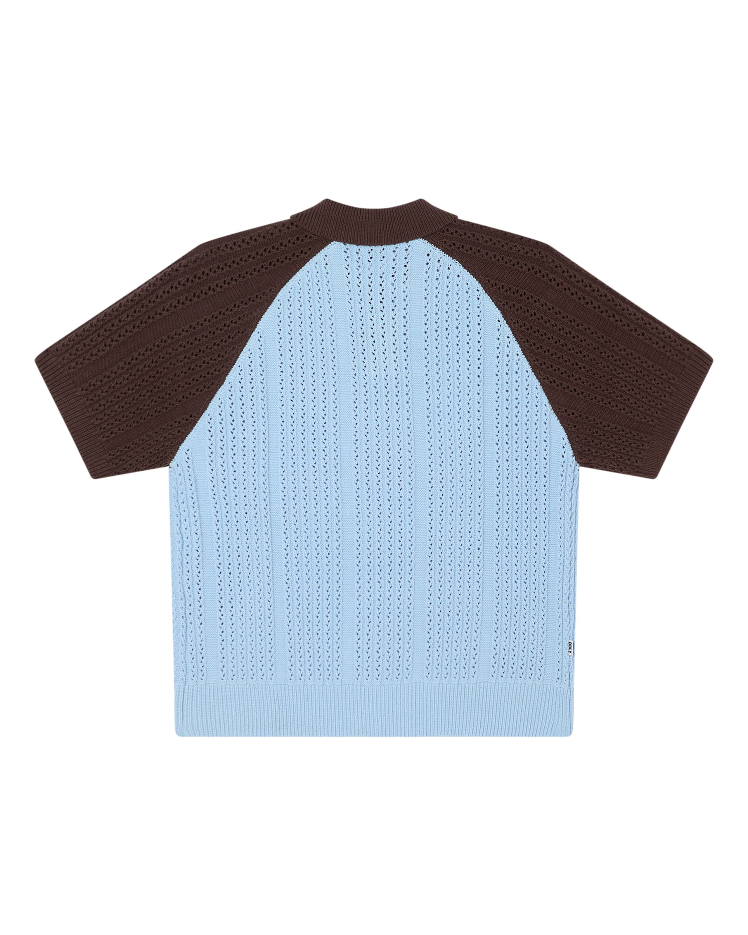 OBEY ABEL POLO SWEATER - SKYWAY MULTI