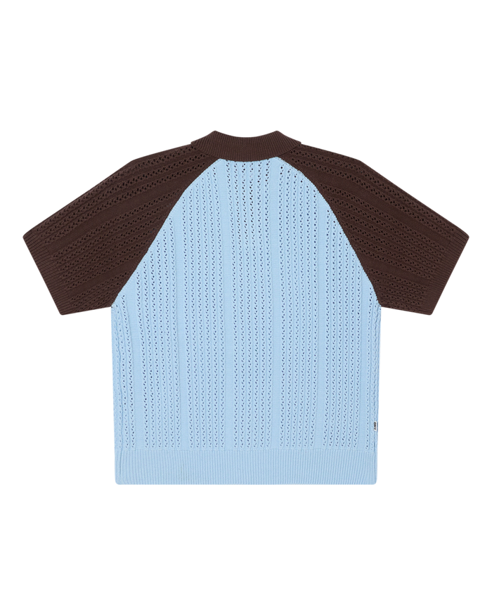 OBEY ABEL POLO SWEATER - SKYWAY MULTI