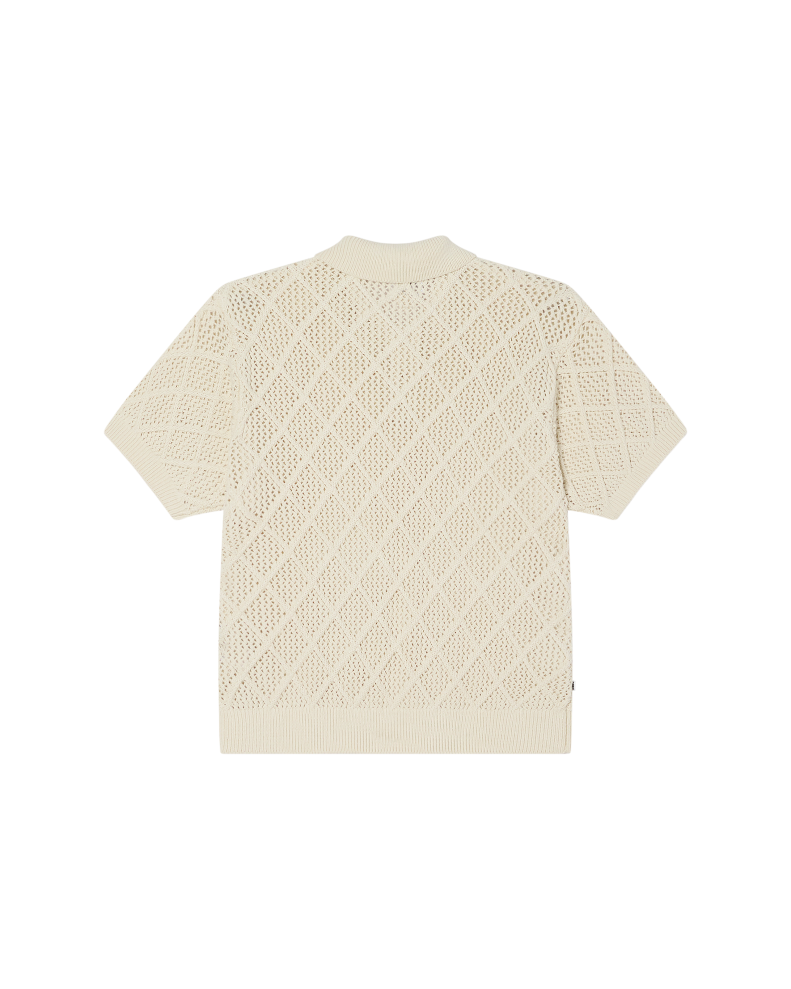 OBEY ERYK POLO SWEATER - BIRCH
