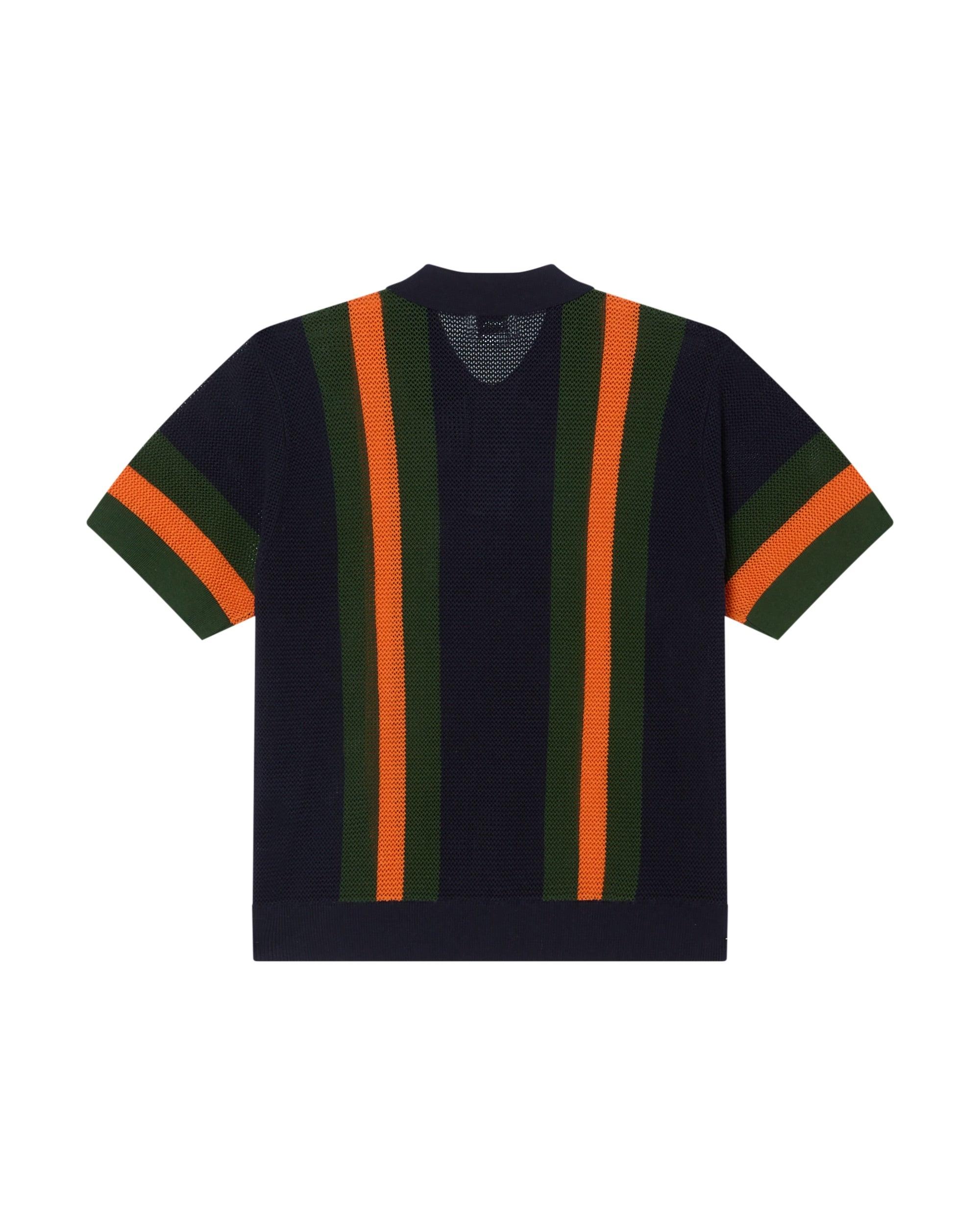 OBEY SETH POLO SWEATER - DARK NAVY MULTI