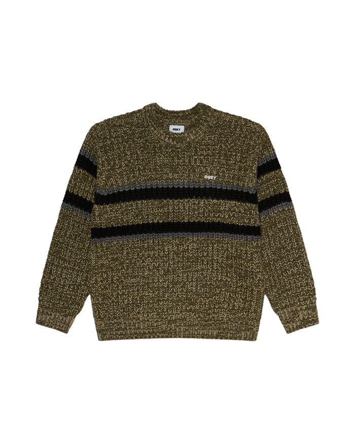 ALDEN SWEATER - GREEN MULTI