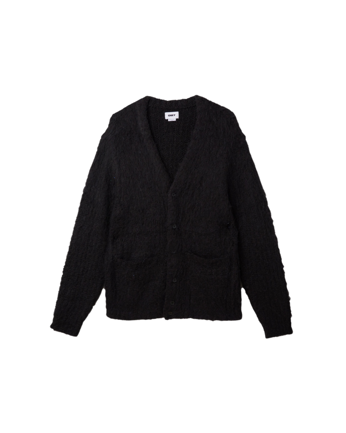 PATRON CARDIGAN - BLACK