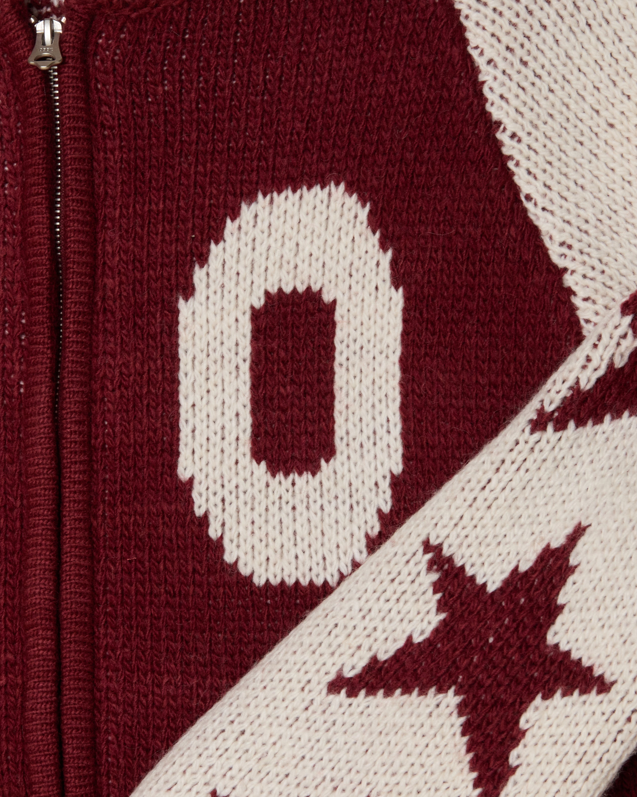 OBEY INT. COWICHAN SWEATER - TAWNY PORT